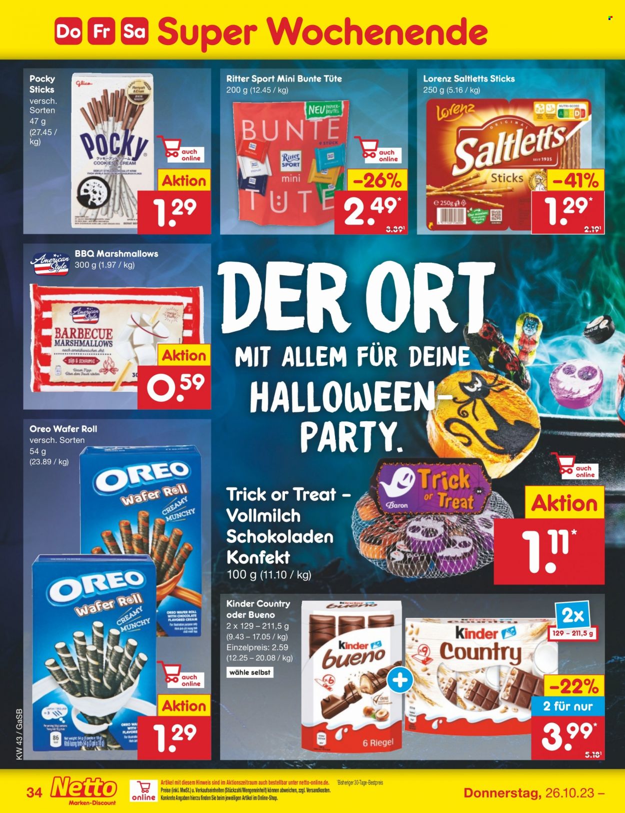 Netto Marken-Discount Prospekte  - 23.10.2023 - 28.10.2023. Seite 36