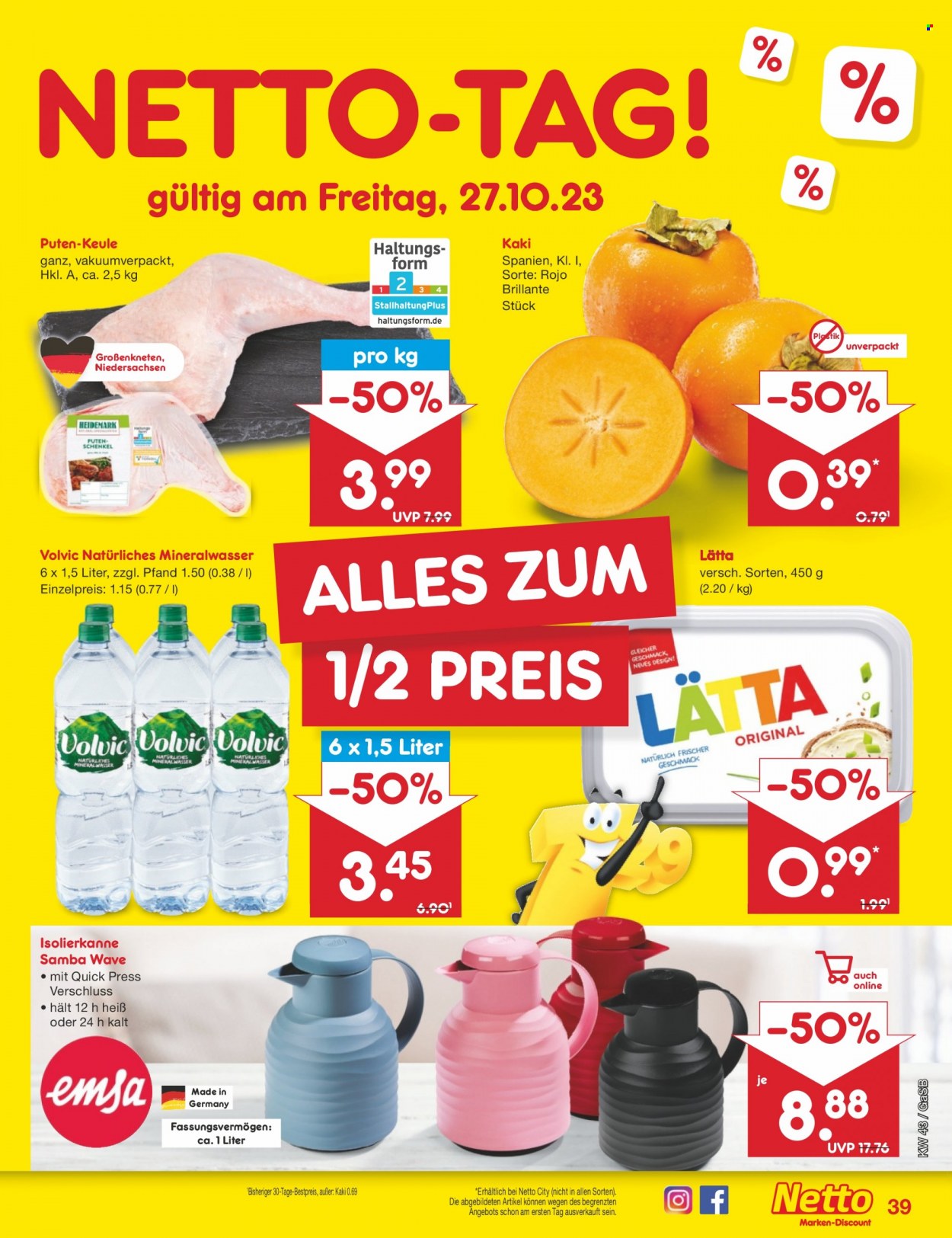 Netto Marken-Discount Prospekte  - 23.10.2023 - 28.10.2023. Seite 43