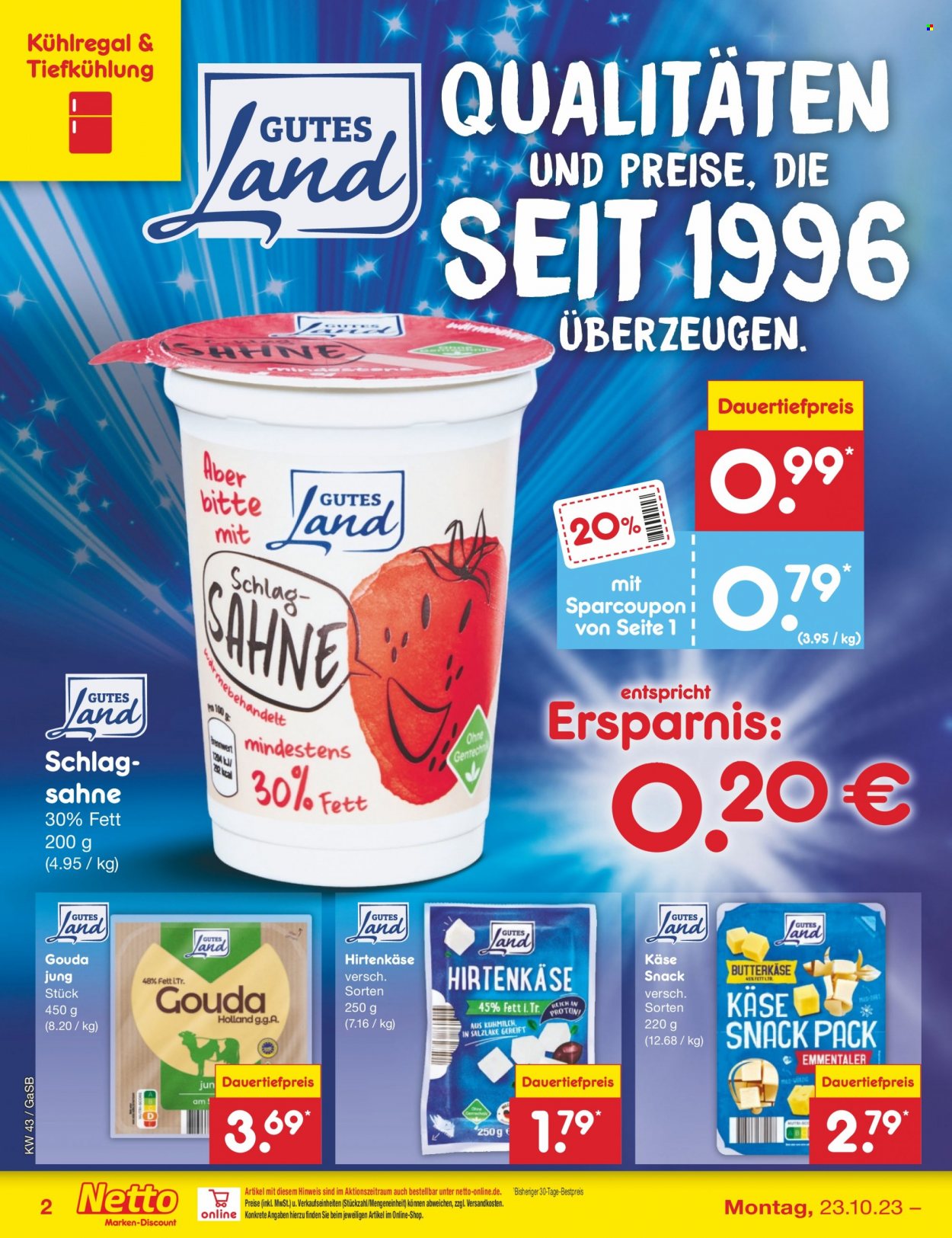 Netto Marken-Discount Prospekte  - 23.10.2023 - 28.10.2023. Seite 46