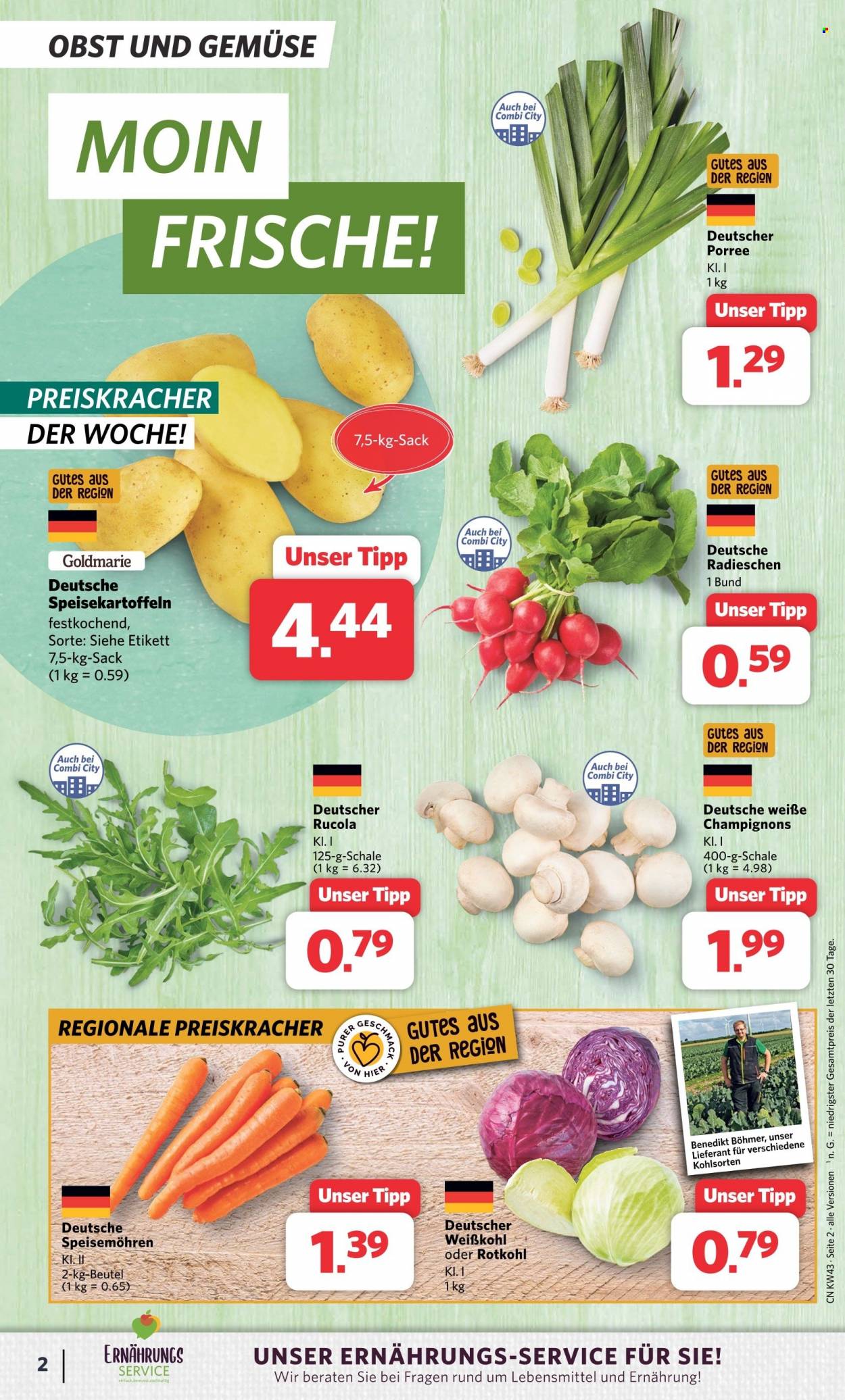 Combi Prospekte  - 23.10.2023 - 28.10.2023. Seite 2