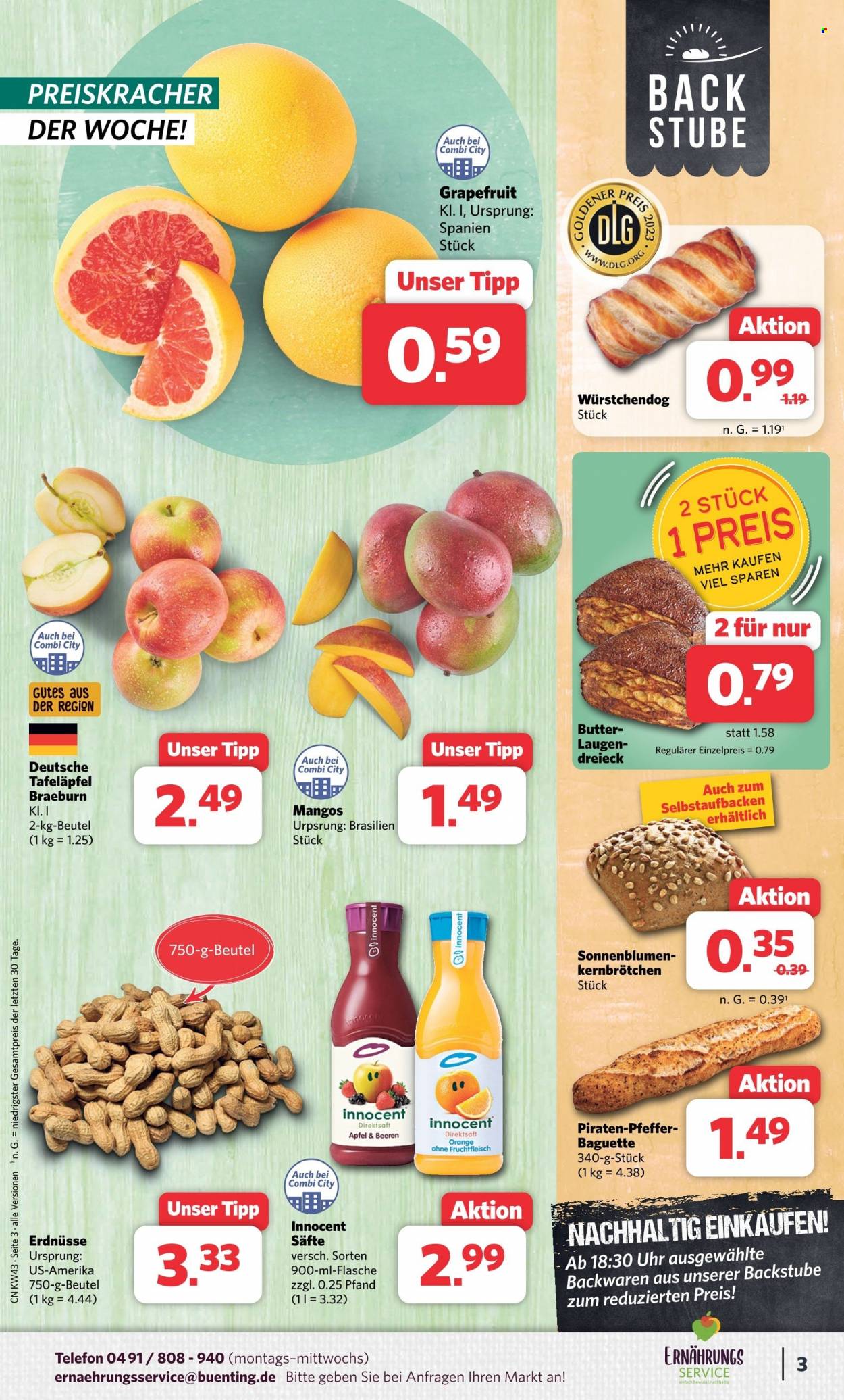 Combi Prospekte  - 23.10.2023 - 28.10.2023. Seite 3