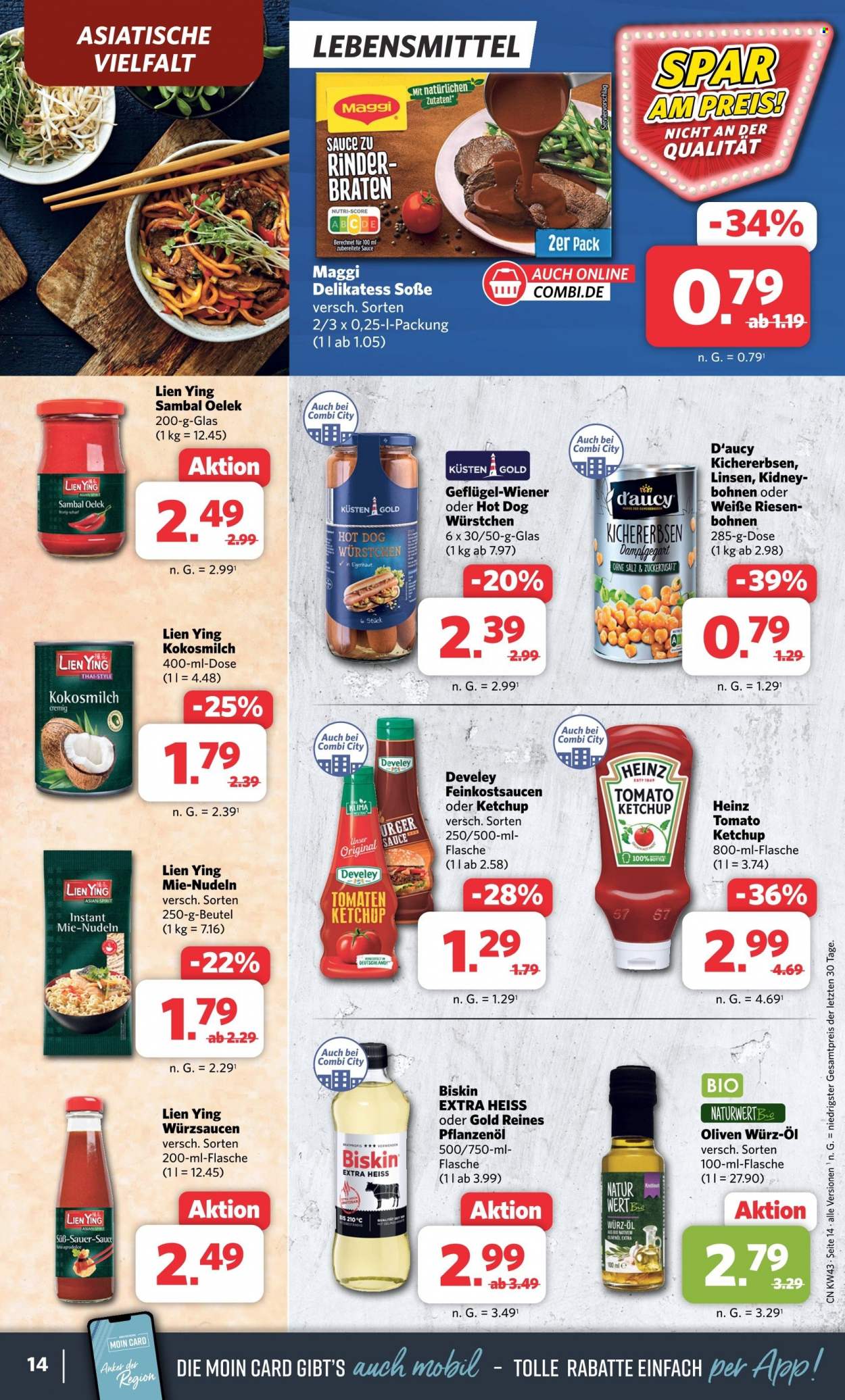 Combi Prospekte  - 23.10.2023 - 28.10.2023. Seite 14