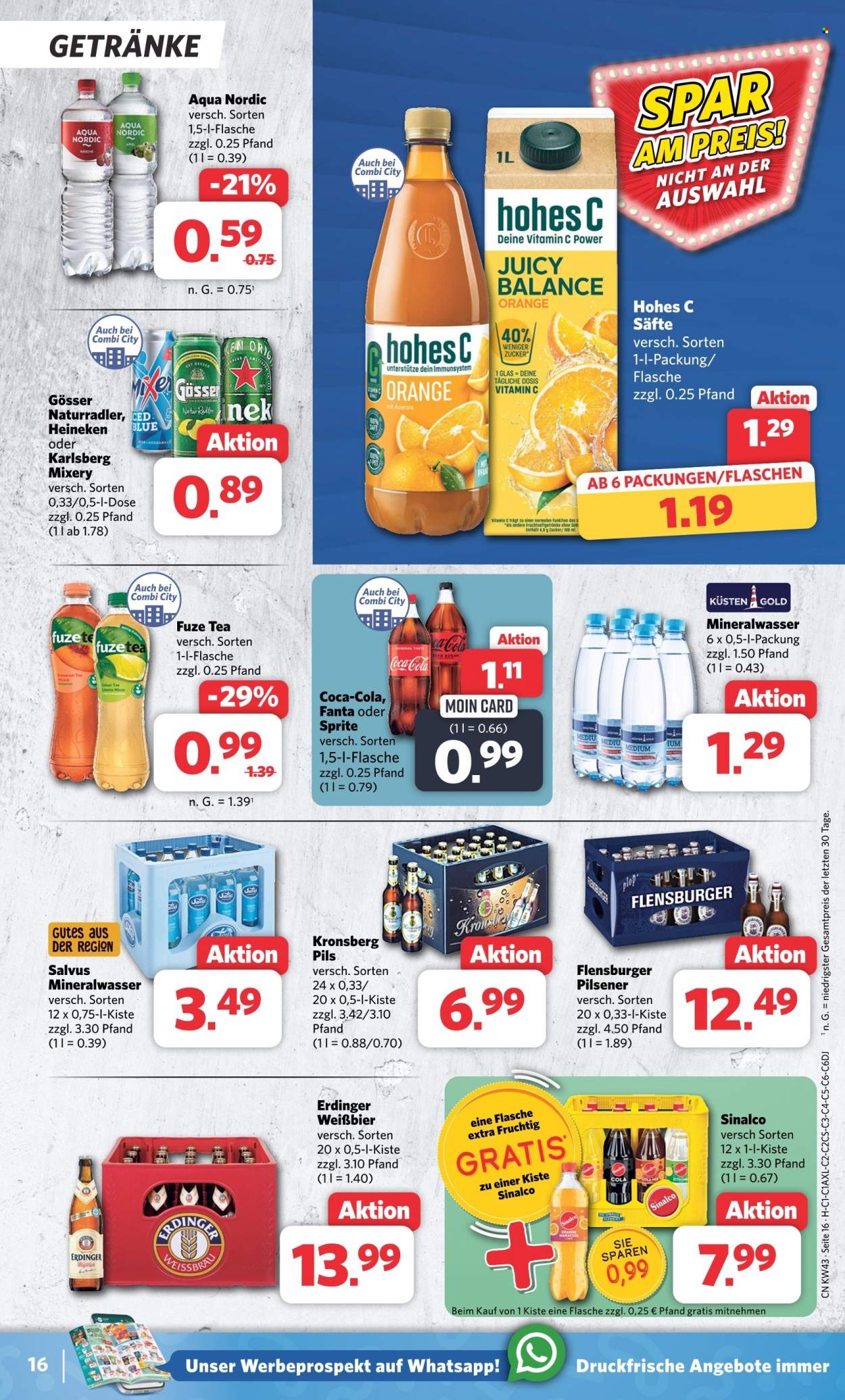 Combi Prospekte  - 23.10.2023 - 28.10.2023. Seite 16