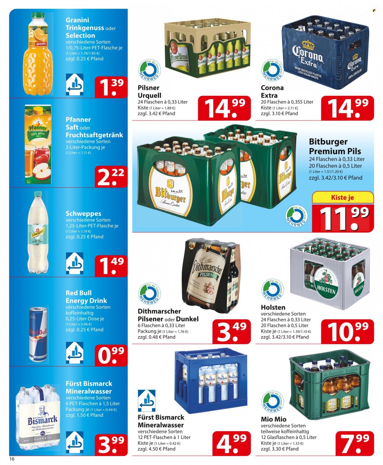 famila Prospekte  - 23.10.2023 - 28.10.2023. Seite 16