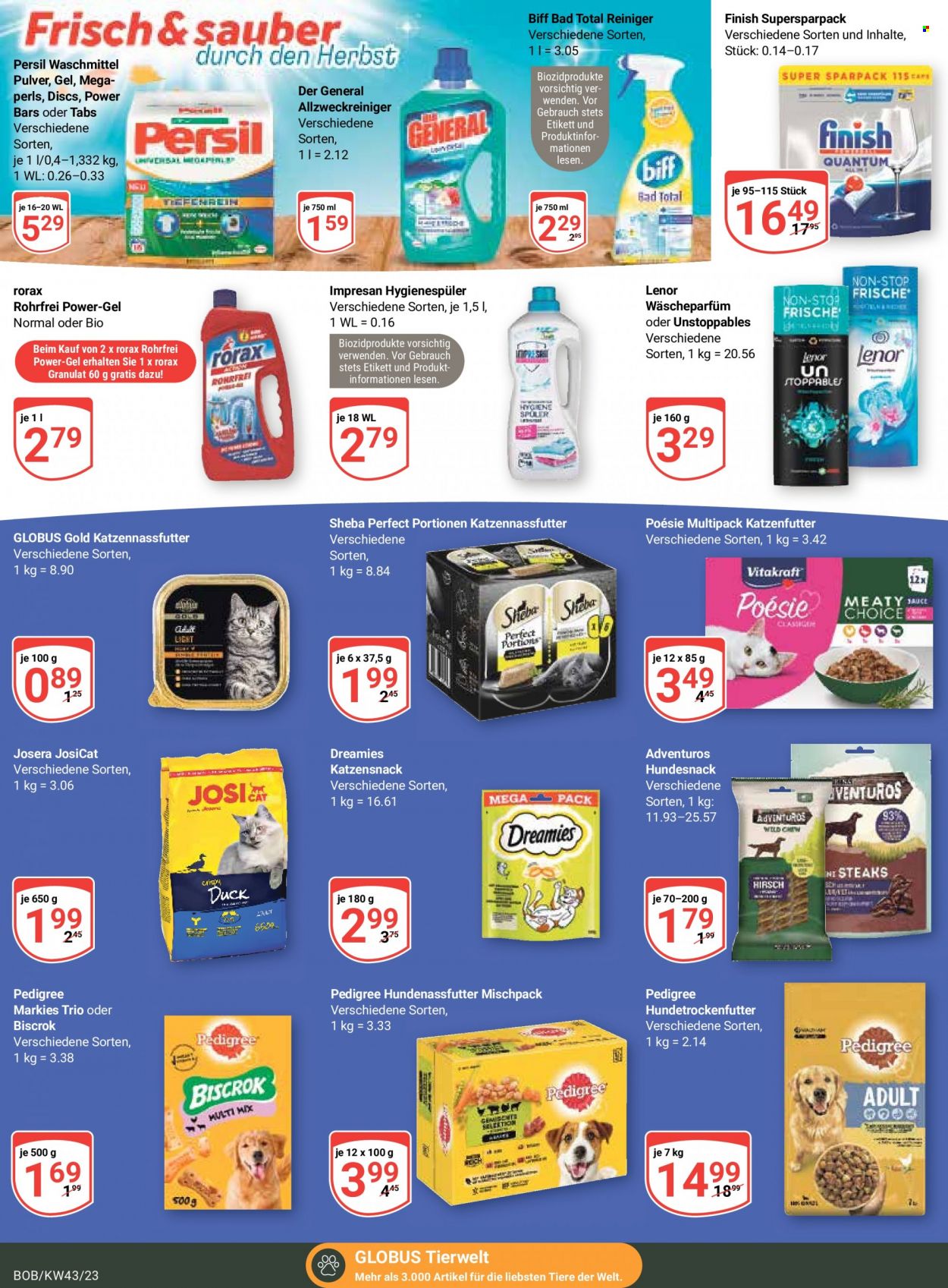 Globus Prospekte  - 23.10.2023 - 28.10.2023. Seite 23