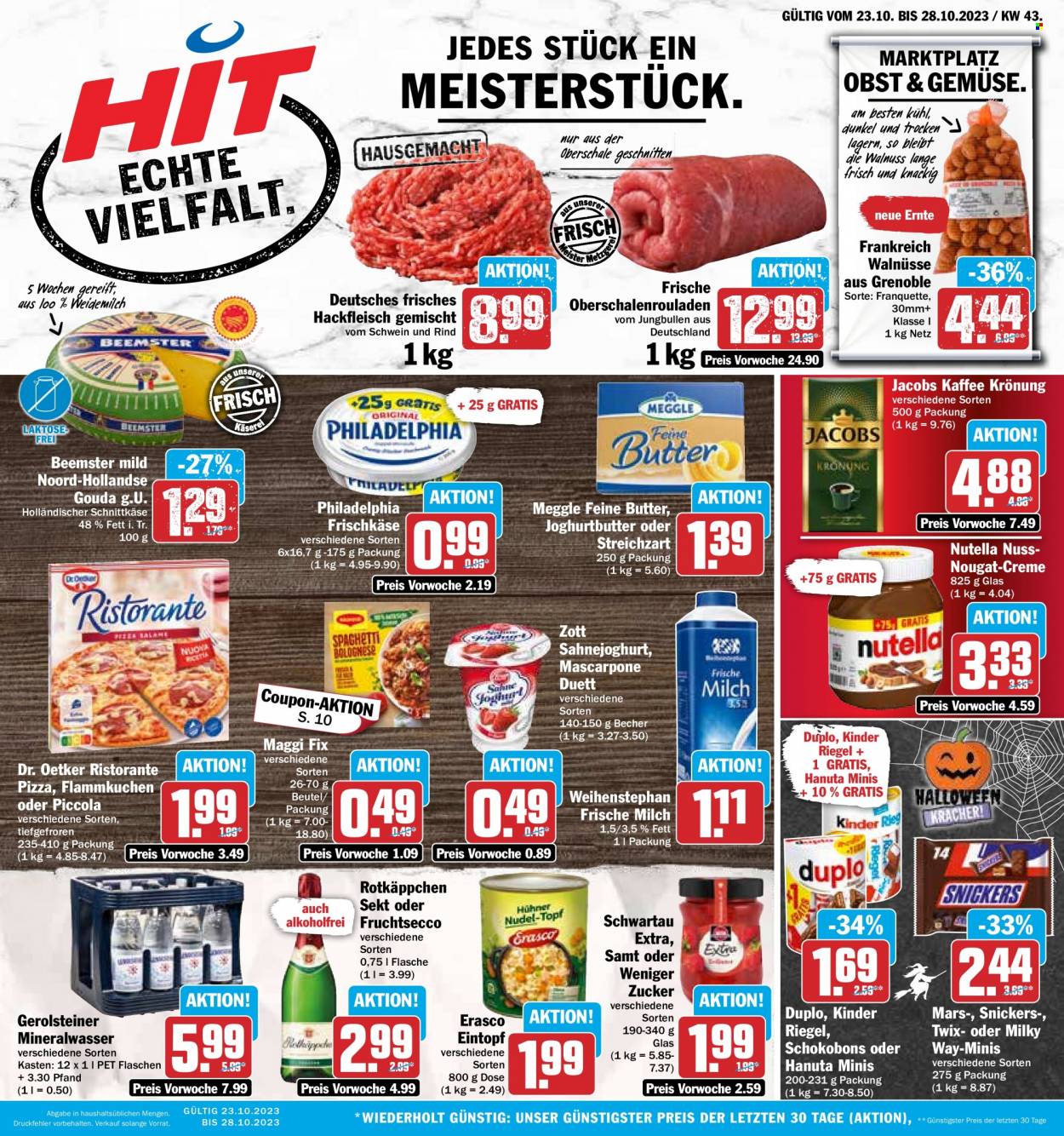Hit Prospekte  - 23.10.2023 - 28.10.2023. Seite 1