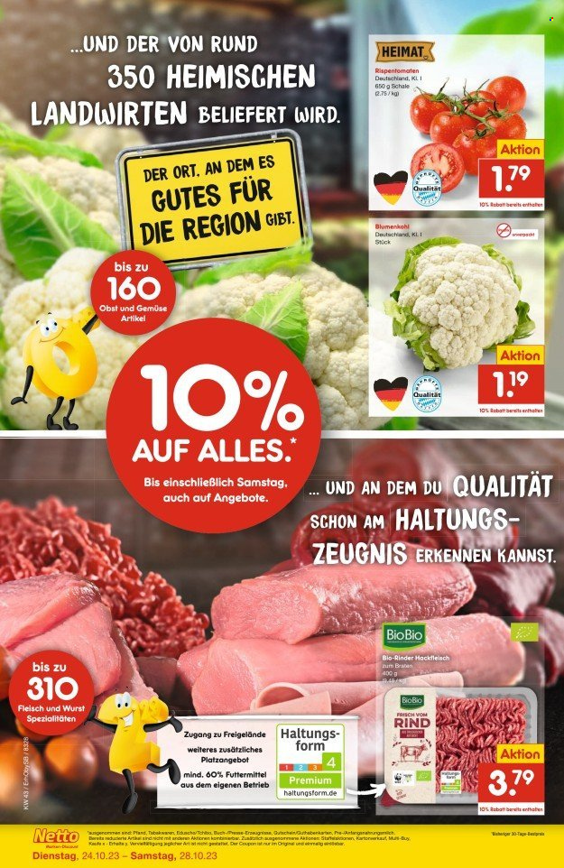 Netto Marken-Discount Prospekte  - 24.10.2023 - 28.10.2023. Seite 2