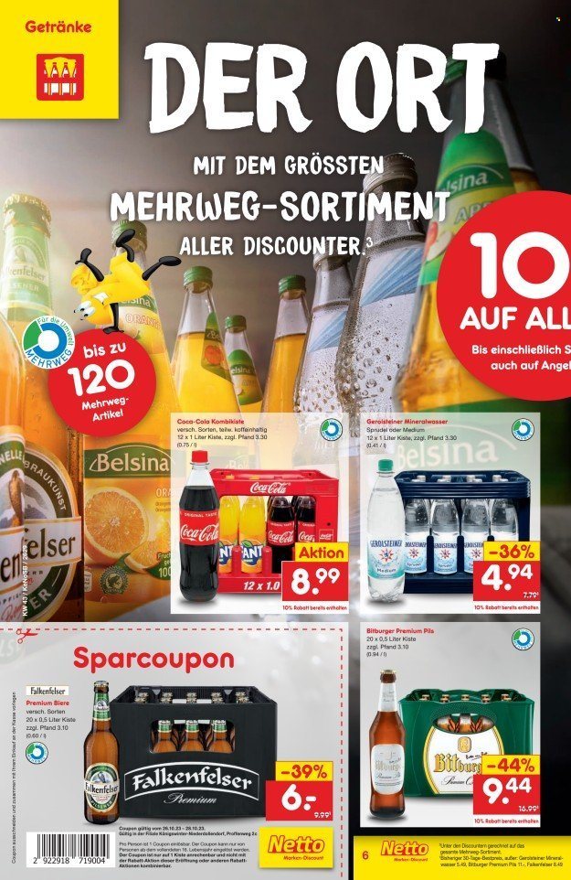 Netto Marken-Discount Prospekte  - 26.10.2023 - 28.10.2023. Seite 6