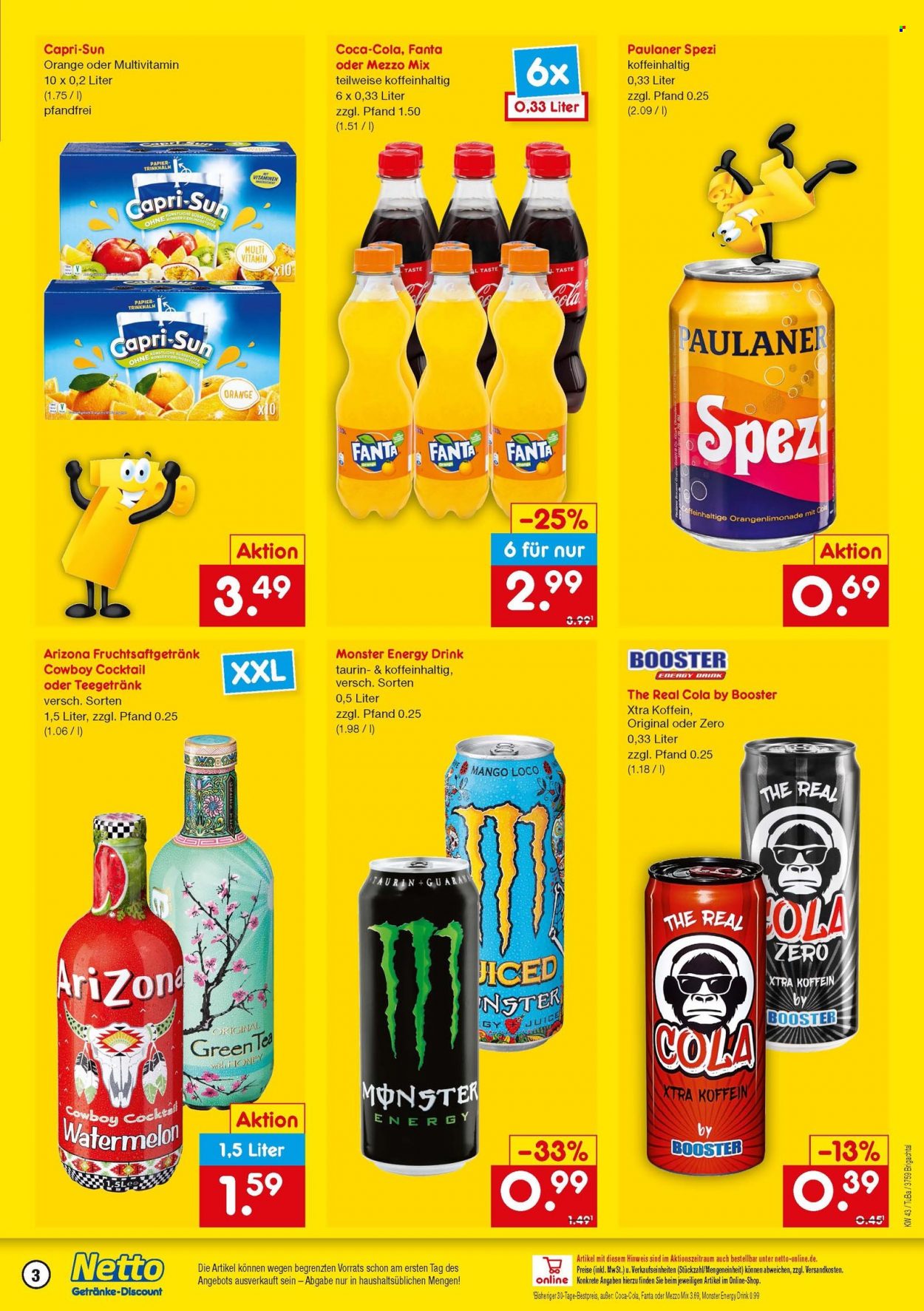 Netto Marken-Discount Prospekte  - 23.10.2023 - 28.10.2023. Seite 3