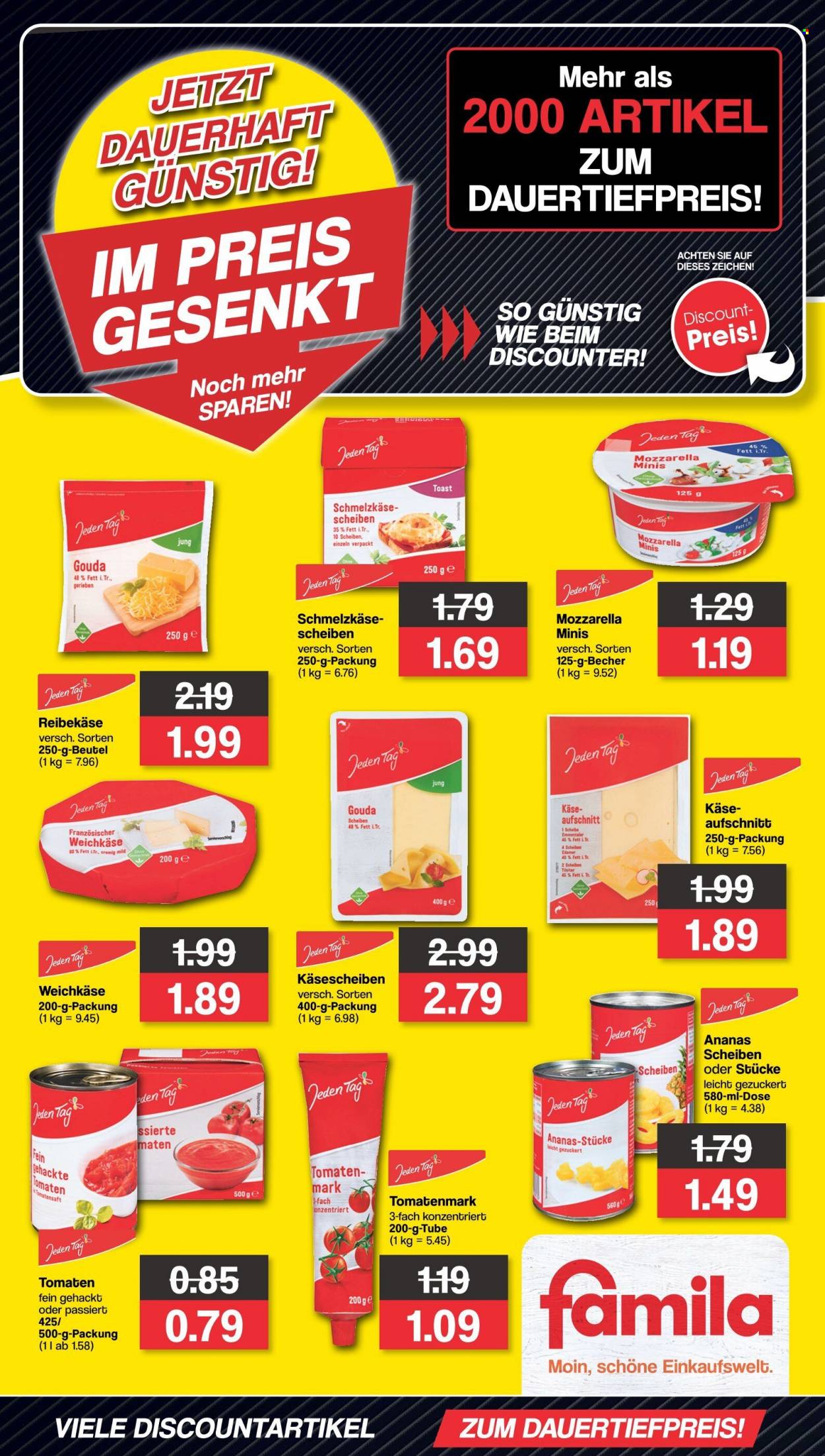 famila Prospekte  - 23.10.2023 - 28.10.2023. Seite 1