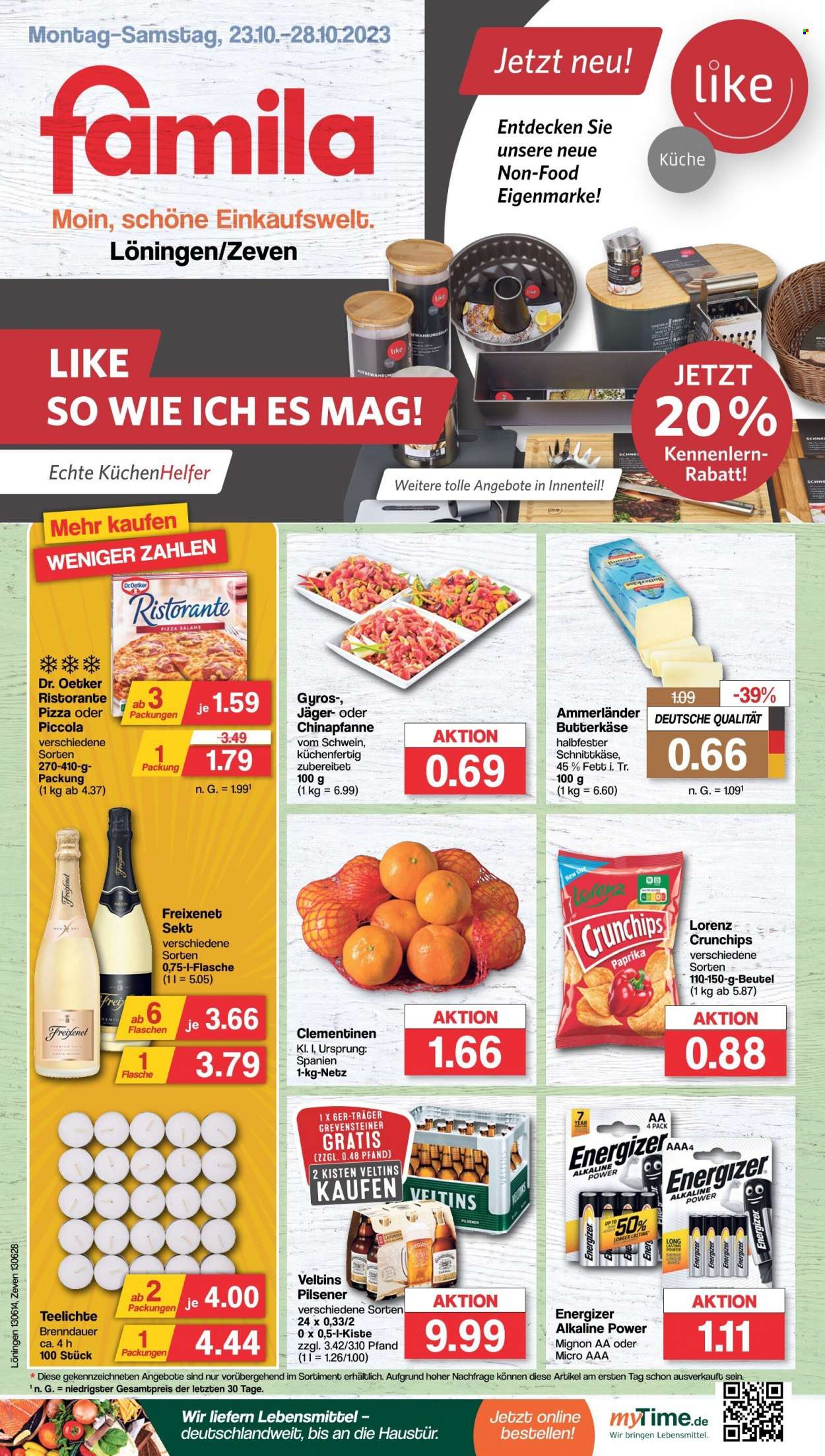 famila Prospekte  - 23.10.2023 - 28.10.2023. Seite 1