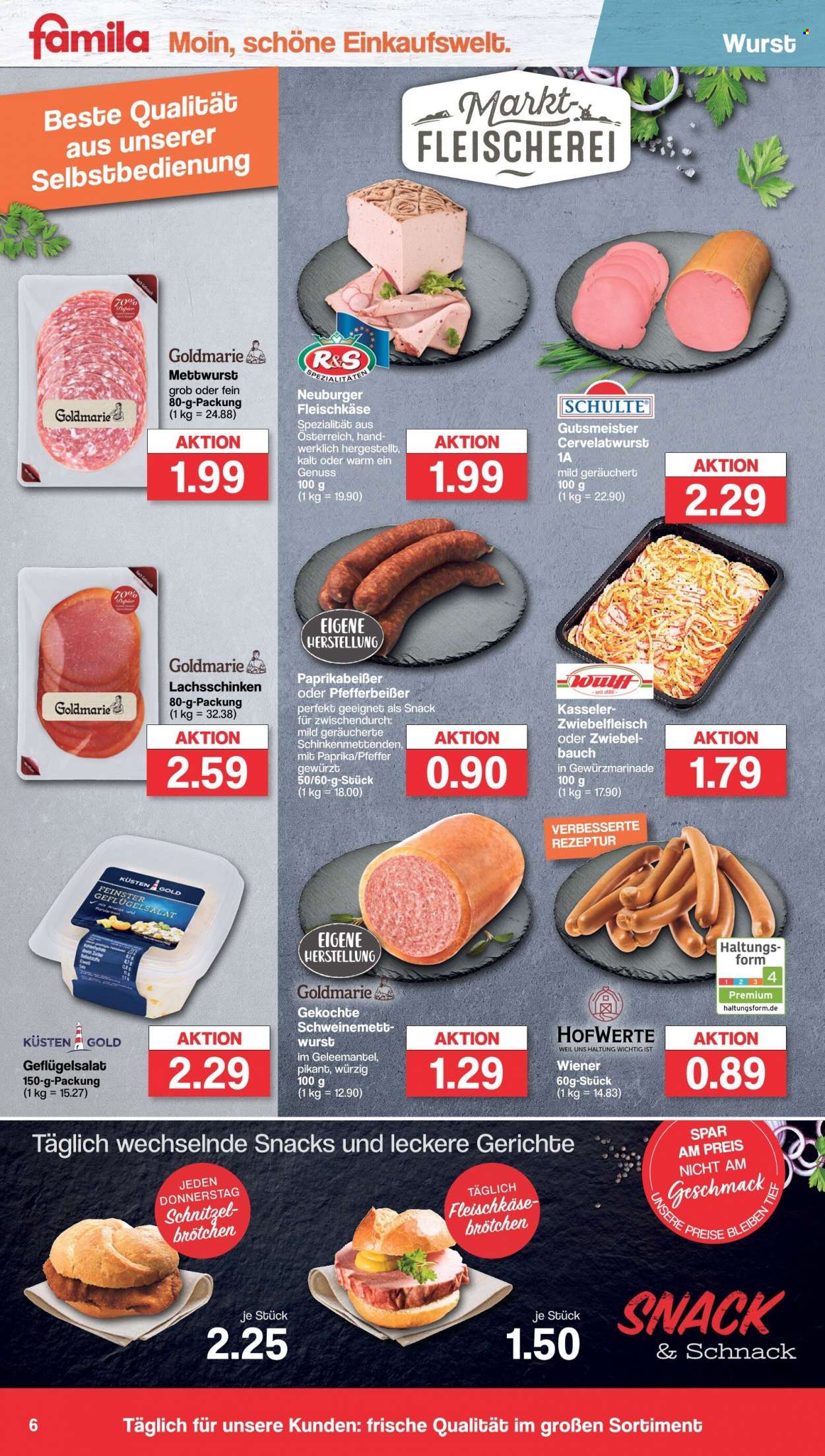 famila Prospekte  - 23.10.2023 - 28.10.2023. Seite 6