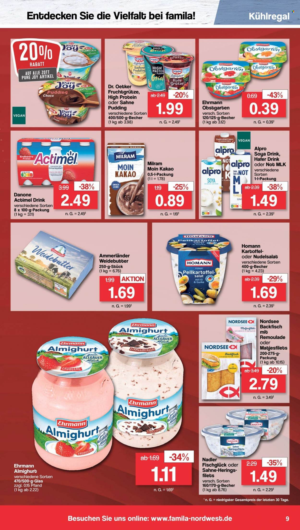 famila Prospekte  - 23.10.2023 - 28.10.2023. Seite 9