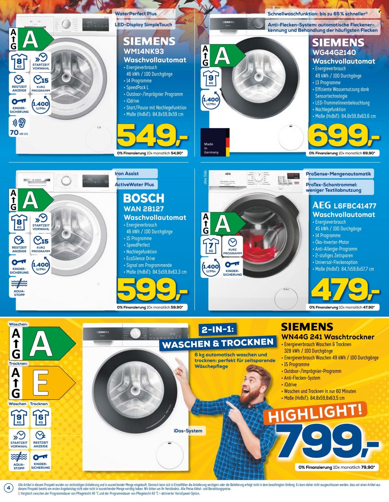 Euronics Prospekte  - 22.10.2023 - 29.10.2023. Seite 4