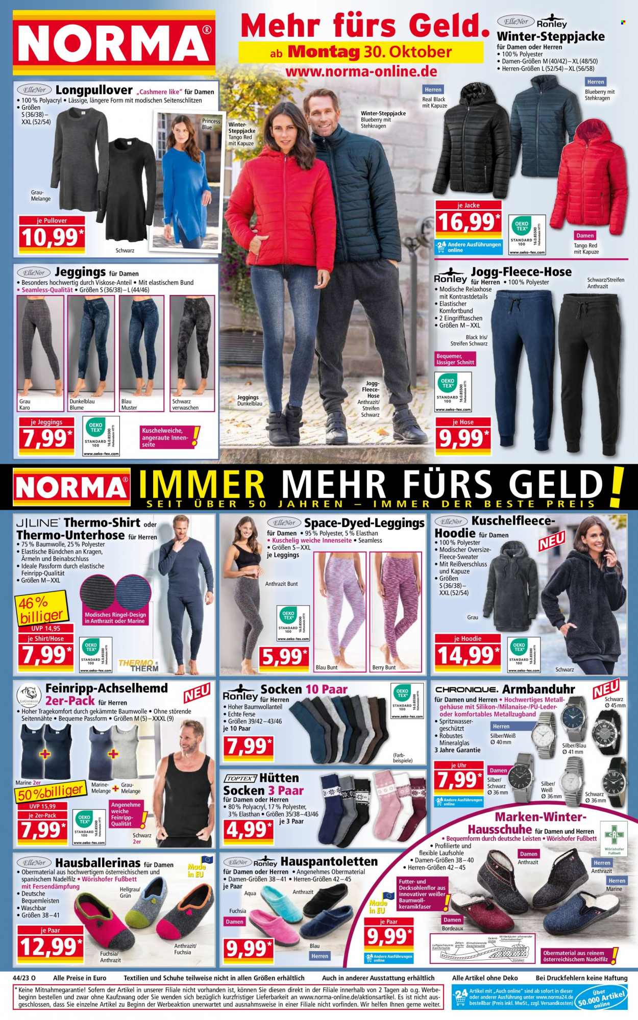 Norma Prospekte  - 30.10.2023 - 5.11.2023. Seite 1