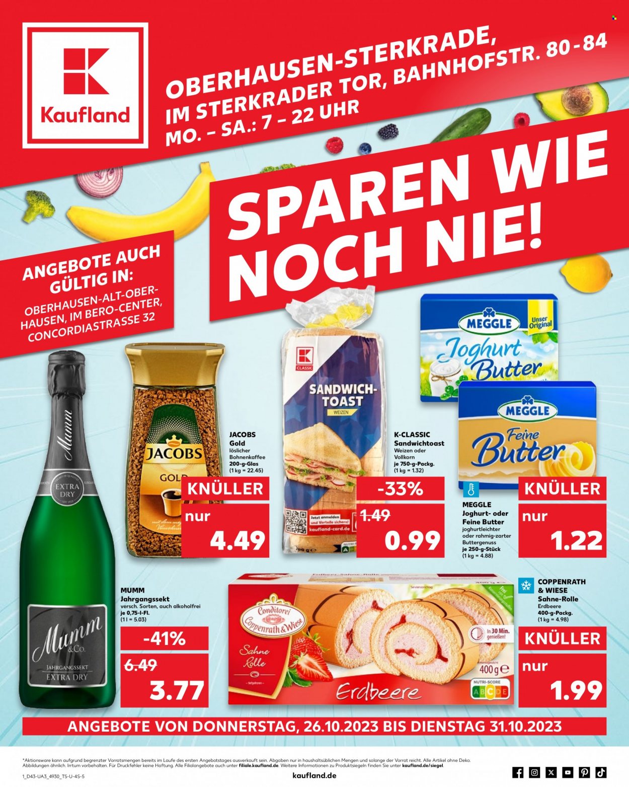 Kaufland Prospekte  - 26.10.2023 - 1.11.2023. Seite 1