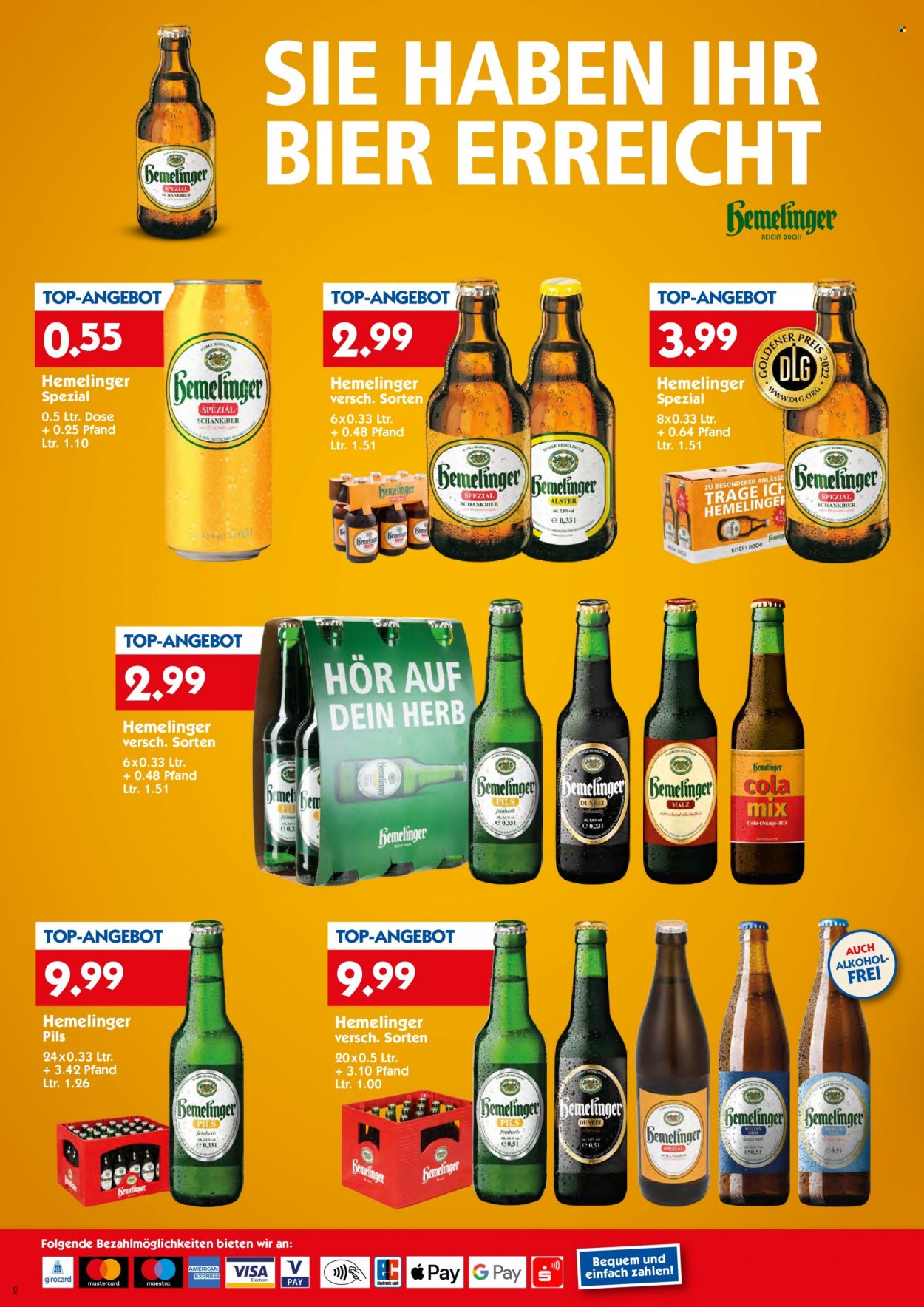 Hol'ab! Getränkemarkt Prospekte  - 23.10.2023 - 28.10.2023. Seite 2