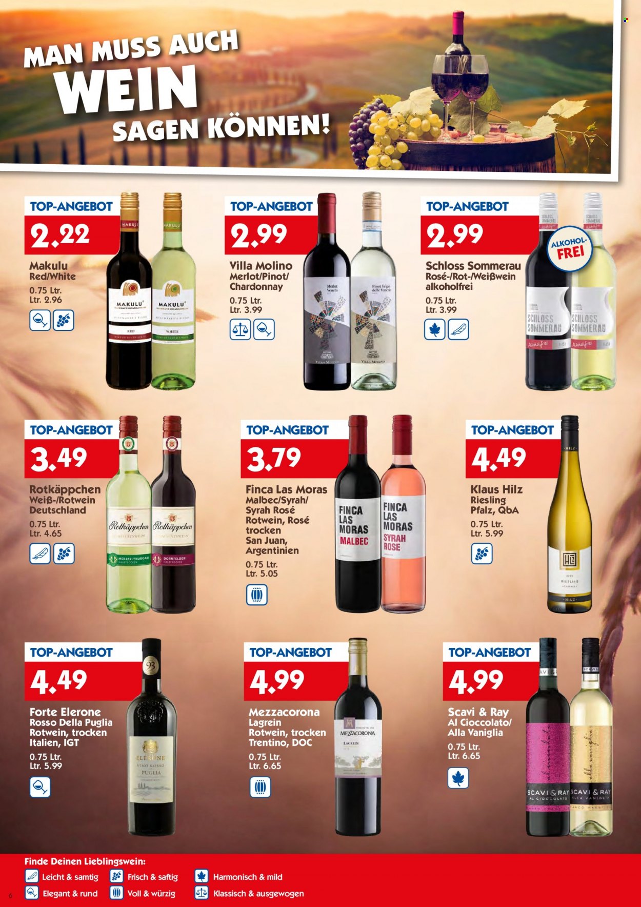 Hol'ab! Getränkemarkt Prospekte  - 23.10.2023 - 28.10.2023. Seite 6