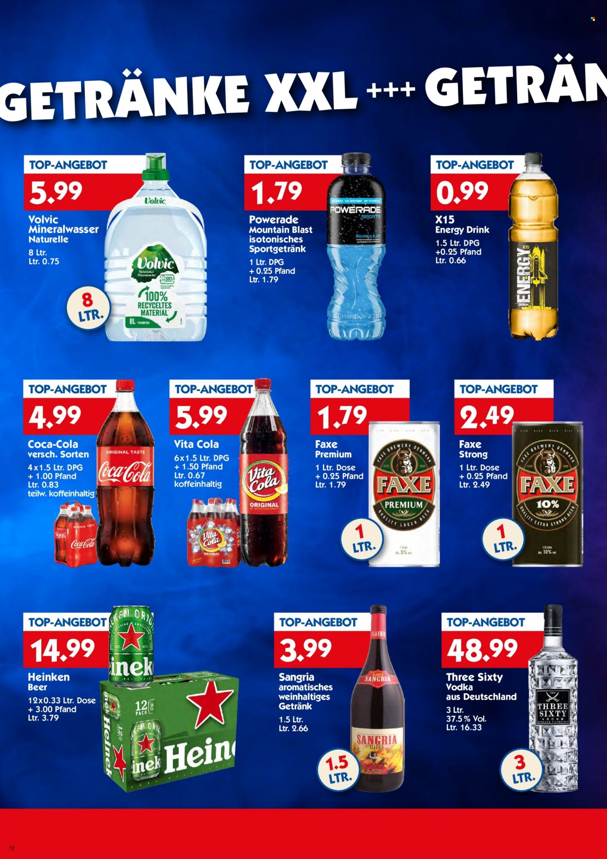 Hol'ab! Getränkemarkt Prospekte  - 23.10.2023 - 28.10.2023. Seite 12