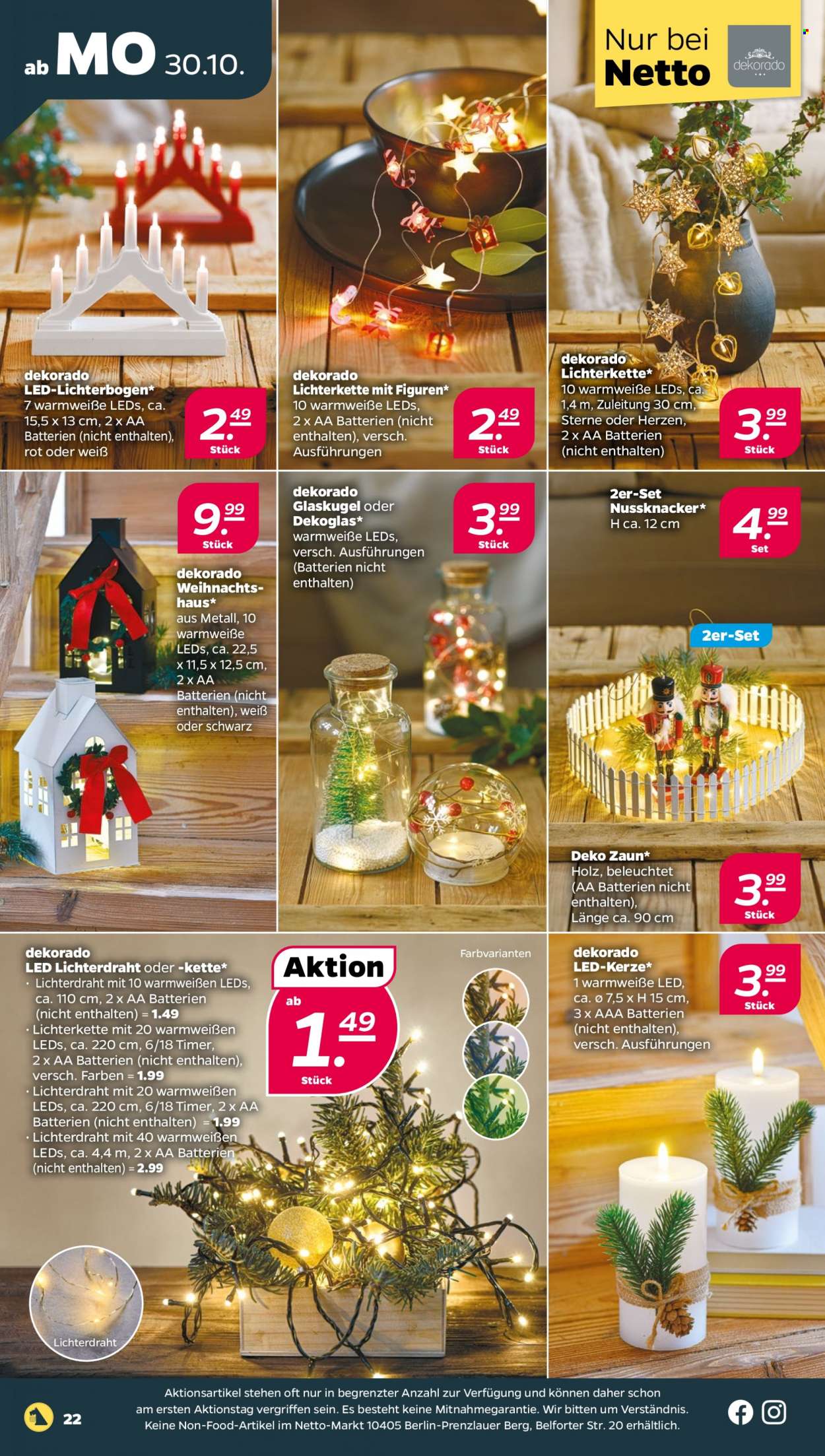 Netto Prospekte  - 30.10.2023 - 4.11.2023. Seite 22
