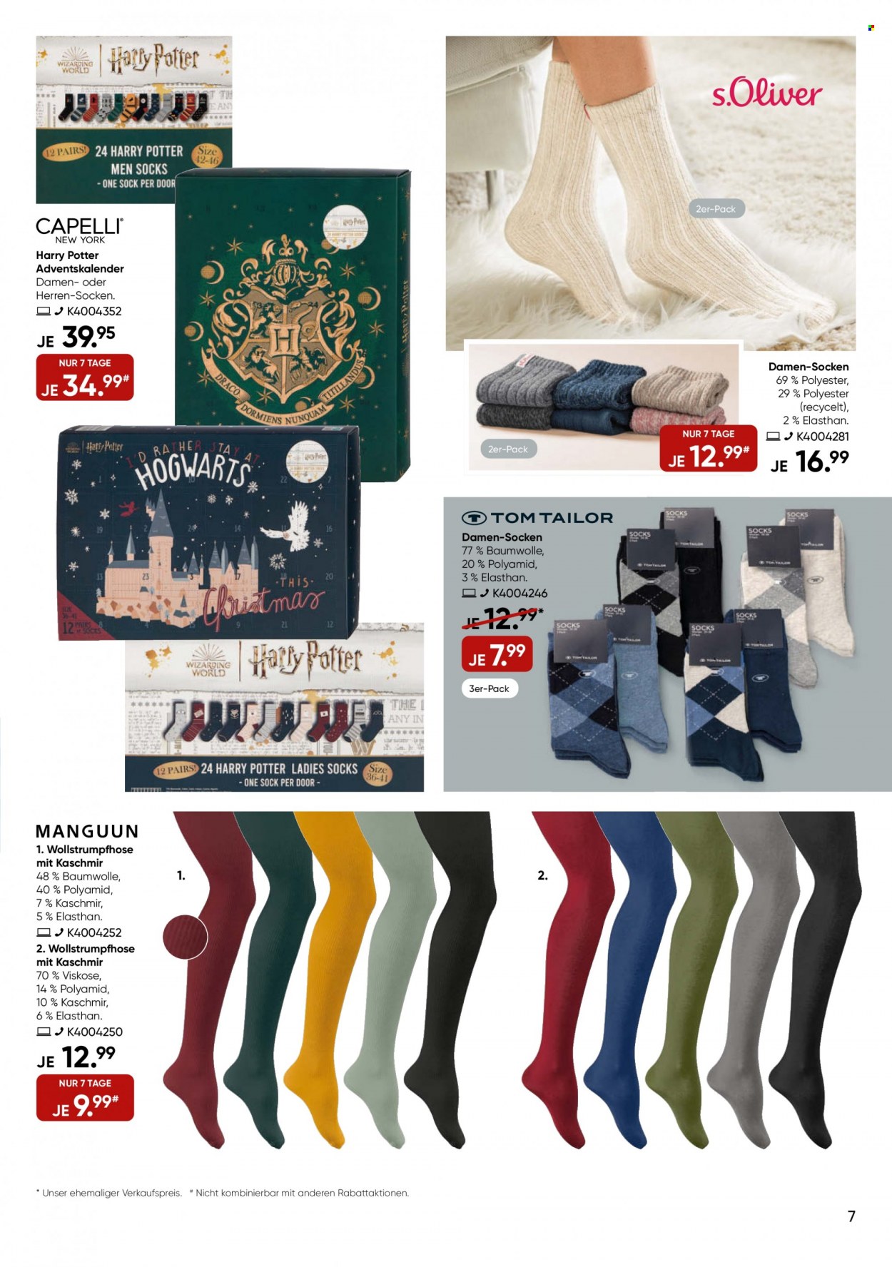 GALERIA Karstadt Kaufhof Prospekte  - 25.10.2023 - 31.10.2023. Seite 7