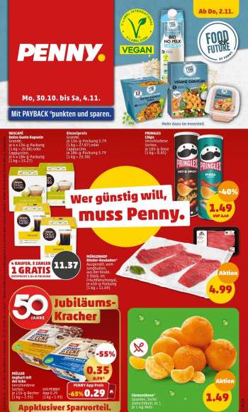 Prospekte Penny - 30.10.2023 - 4.11.2023.