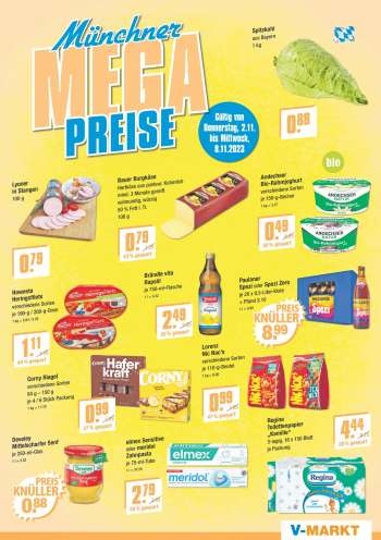 Prospekte V-Markt - 2.11.2023 - 8.11.2023.