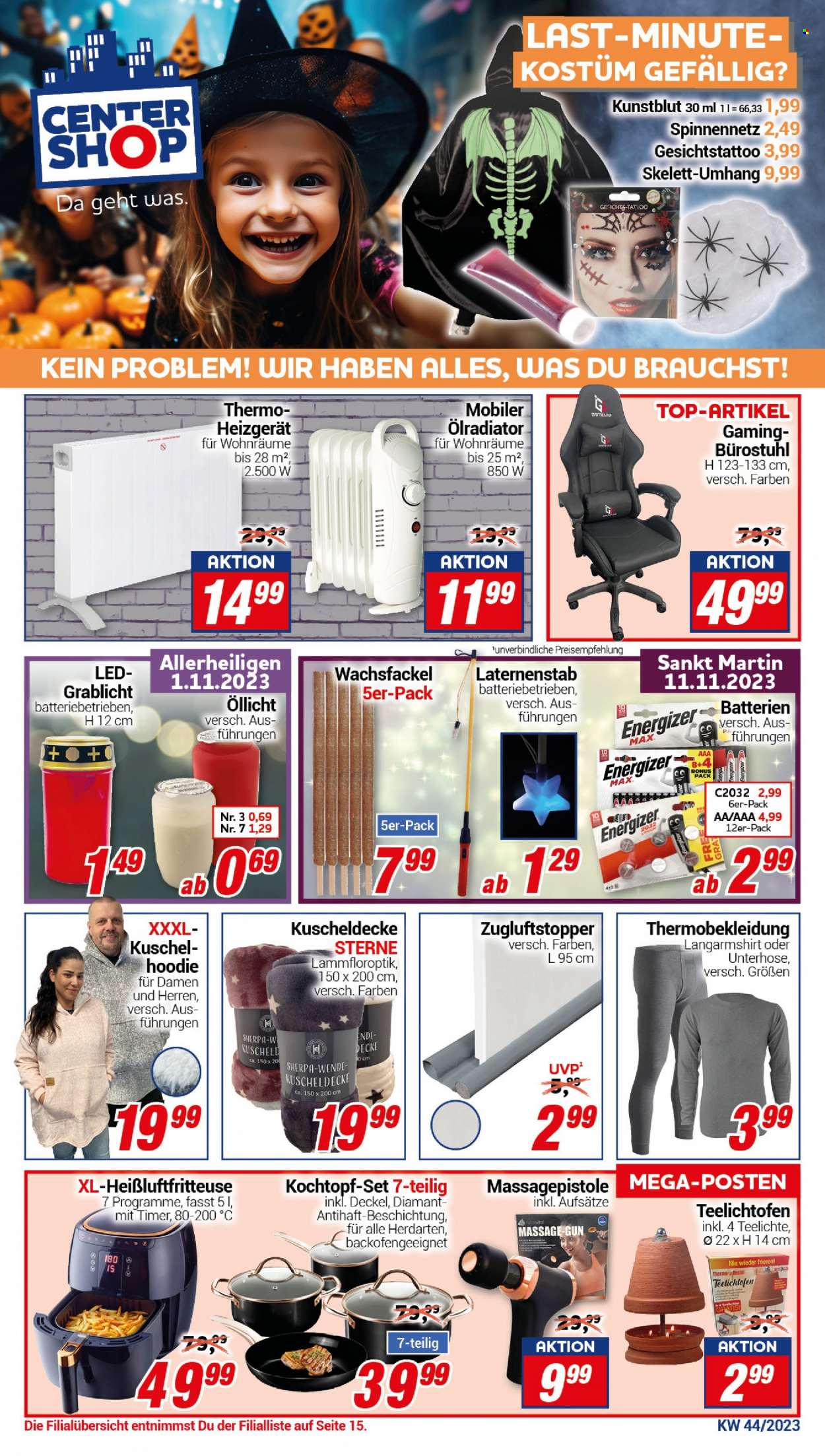 CENTERSHOP Prospekte  - 30.10.2023 - 4.11.2023. Seite 1