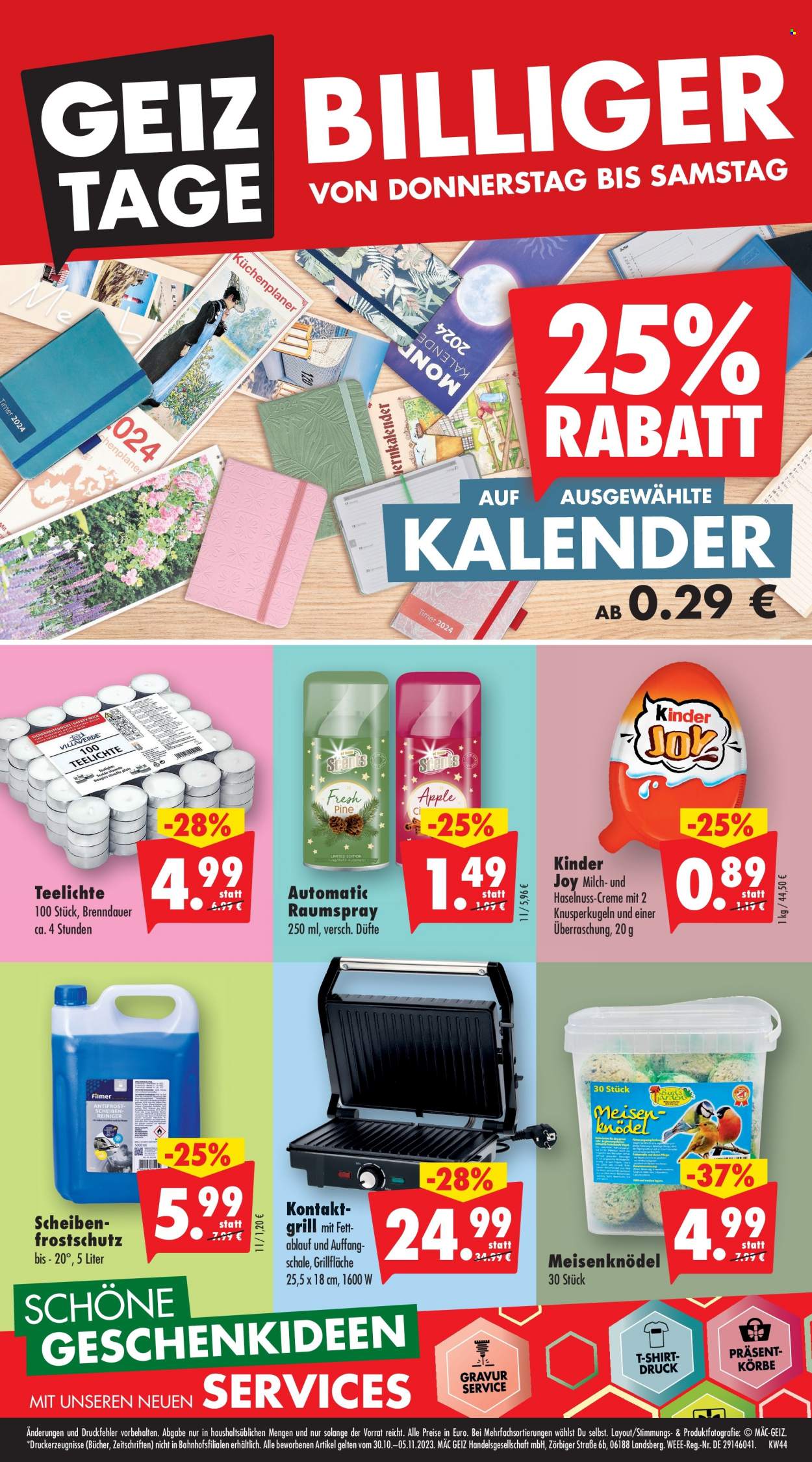 Mäc-Geiz Prospekte  - 30.10.2023 - 5.11.2023. Seite 12