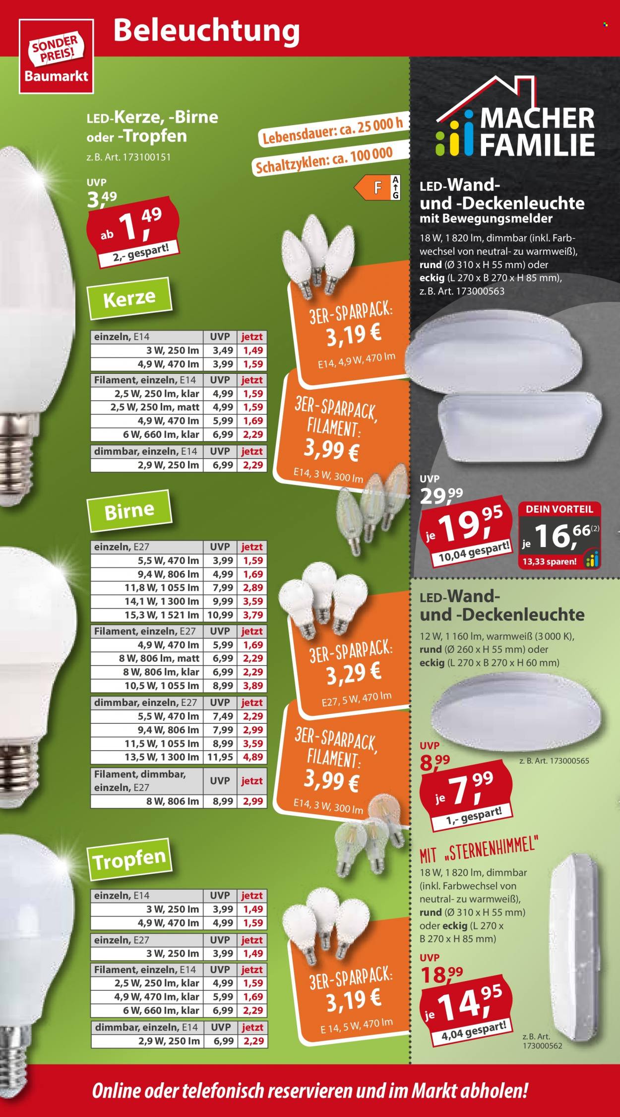 Sonderpreis-Baumarkt Prospekte  - 4.11.2023 - 10.11.2023. Seite 14