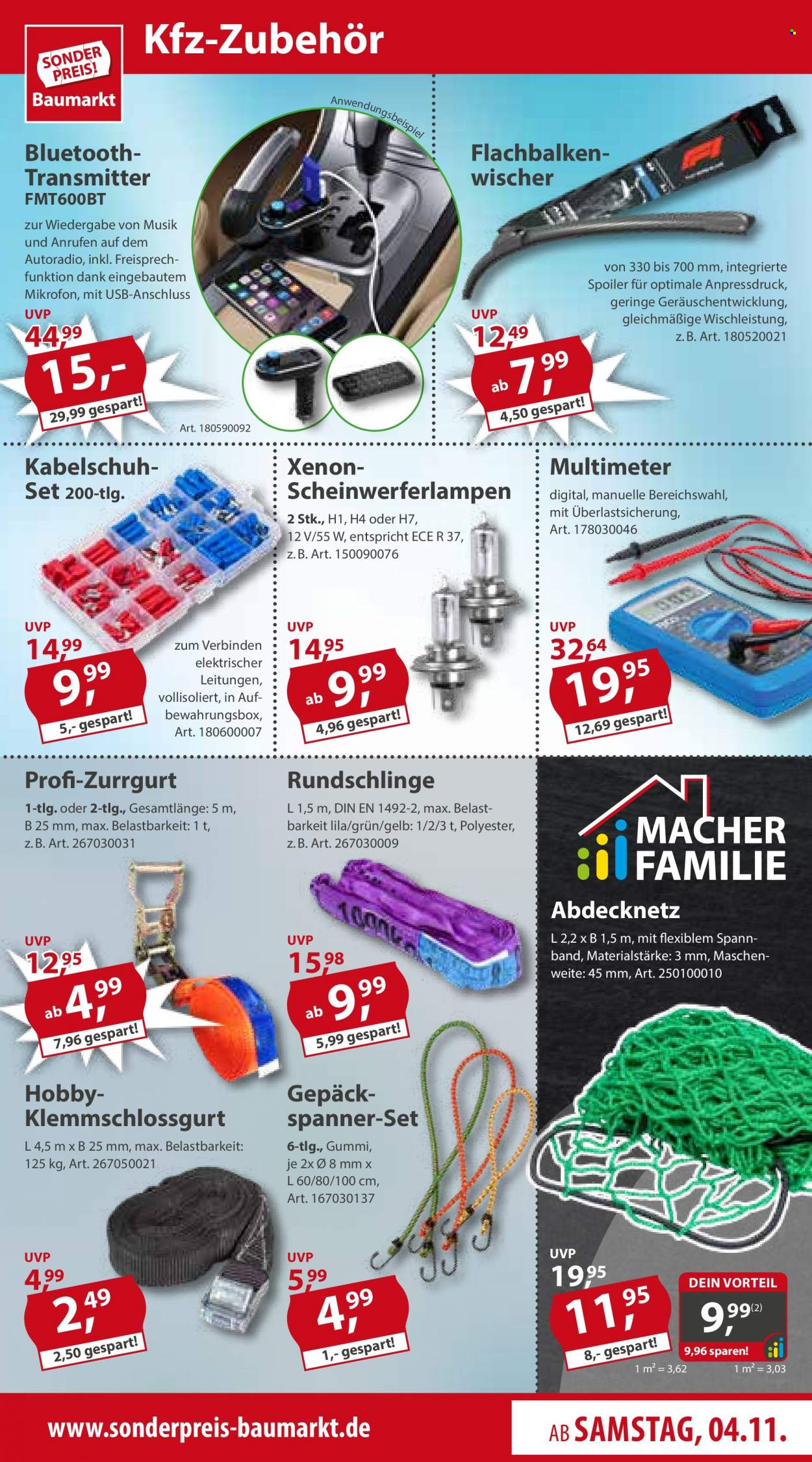 Sonderpreis-Baumarkt Prospekte  - 4.11.2023 - 10.11.2023. Seite 19
