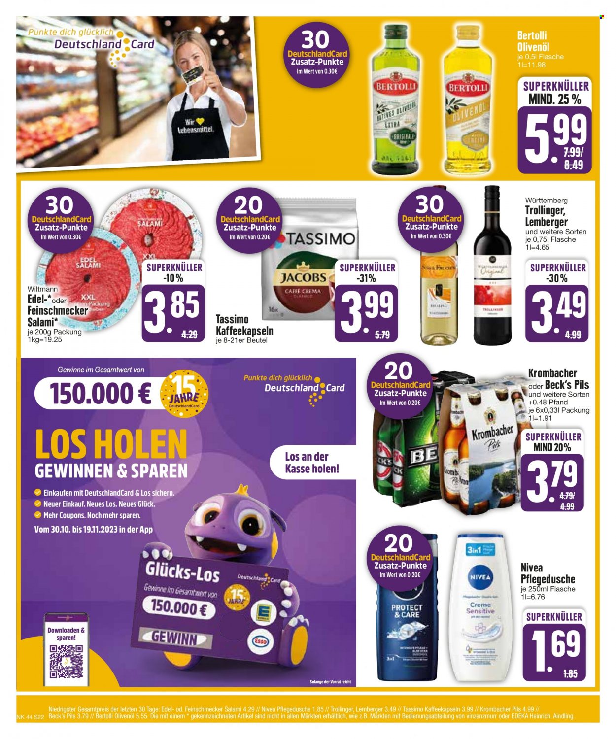 Edeka Prospekte  - 30.10.2023 - 4.11.2023. Seite 22