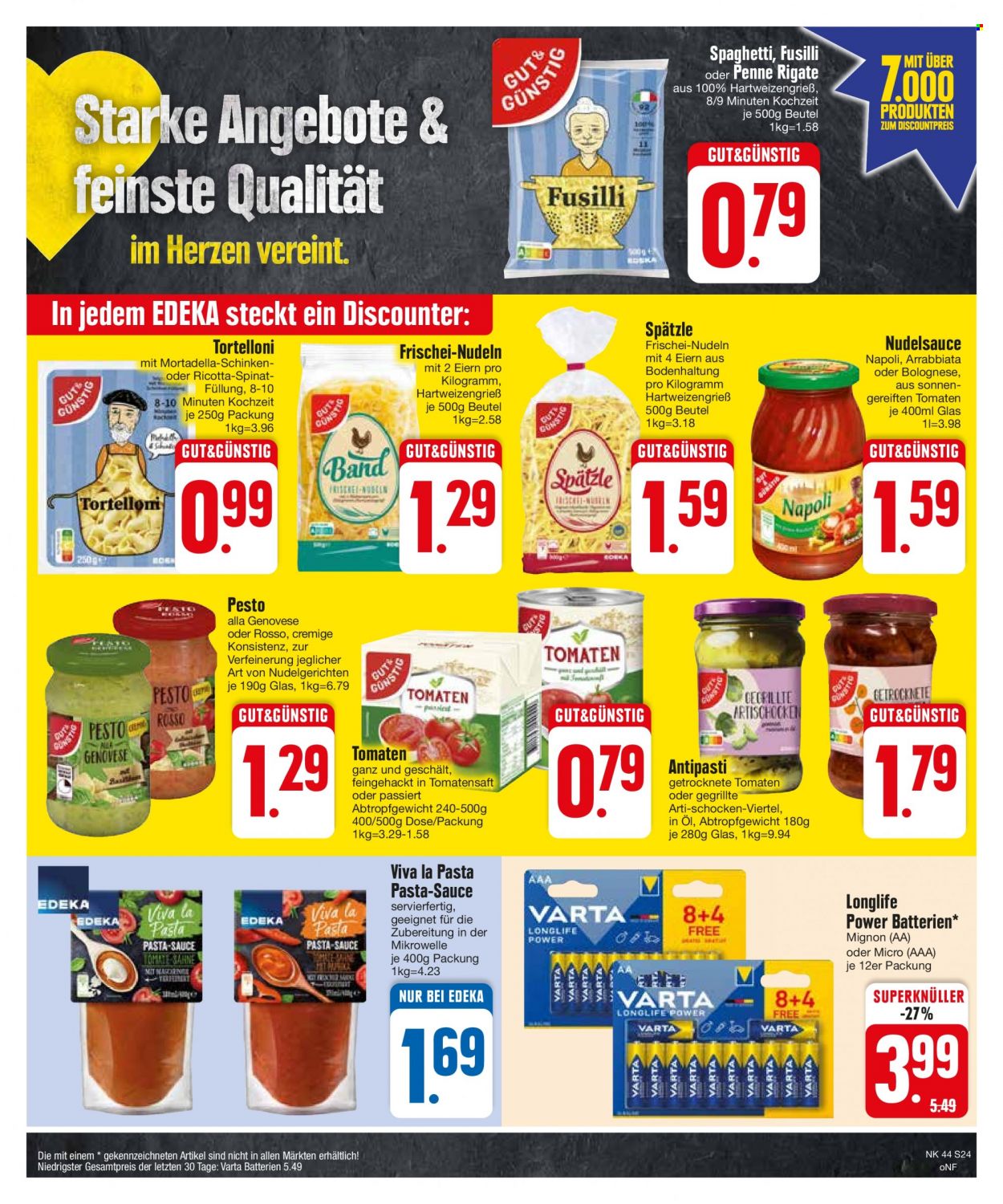 Edeka Prospekte  - 30.10.2023 - 4.11.2023. Seite 24