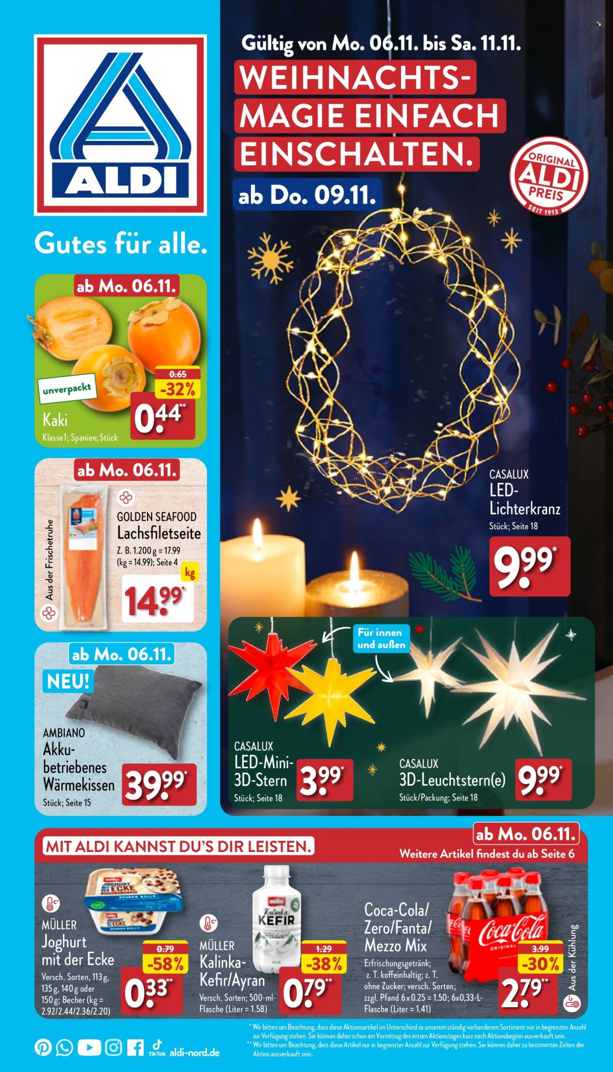 ALDI Nord Prospekte  - 6.11.2023 - 11.11.2023. Seite 1