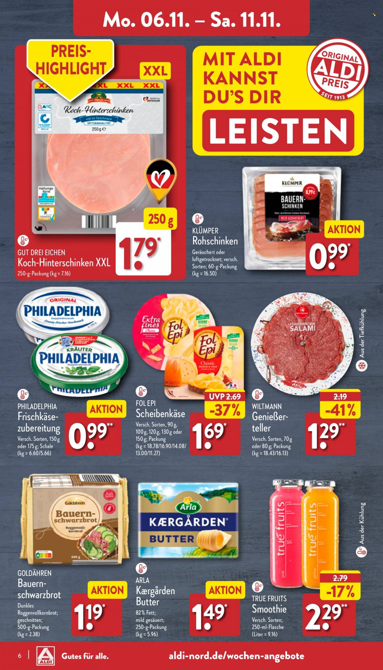 ALDI Nord Prospekte  - 6.11.2023 - 11.11.2023. Seite 6