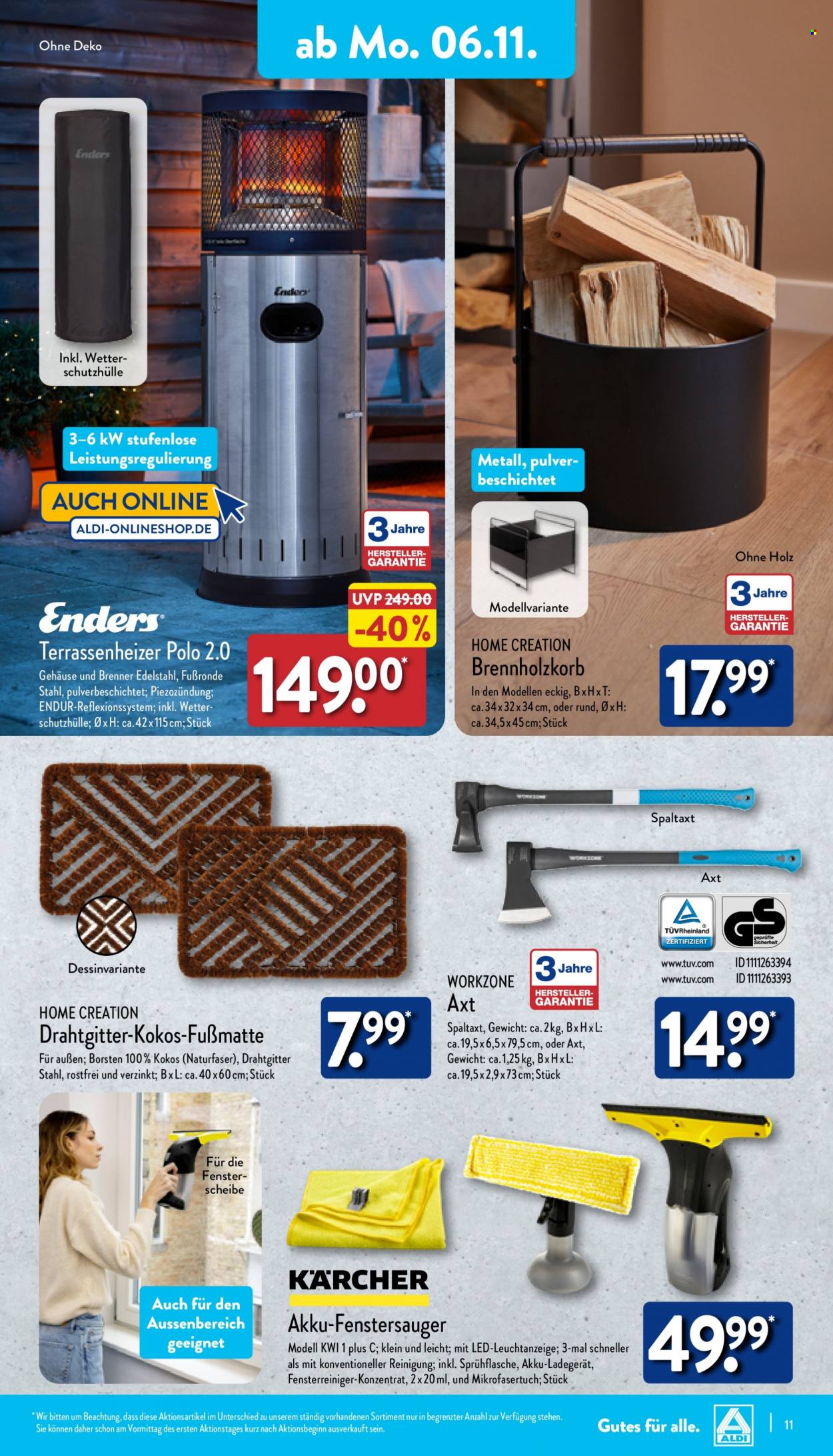 ALDI Nord Prospekte  - 6.11.2023 - 11.11.2023. Seite 11