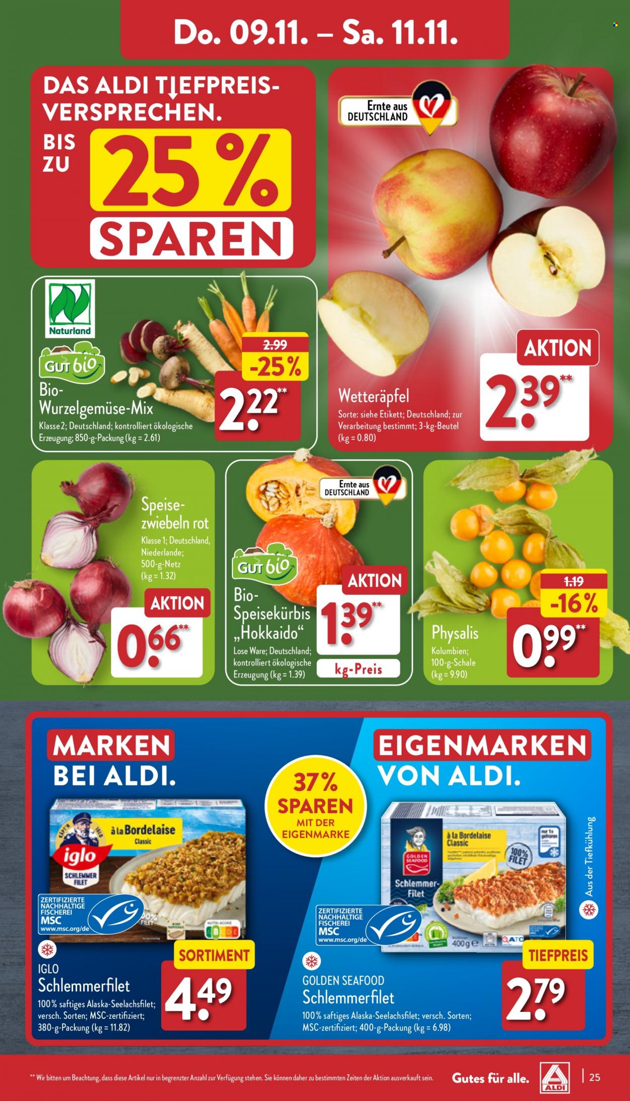 ALDI Nord Prospekte  - 6.11.2023 - 11.11.2023. Seite 25