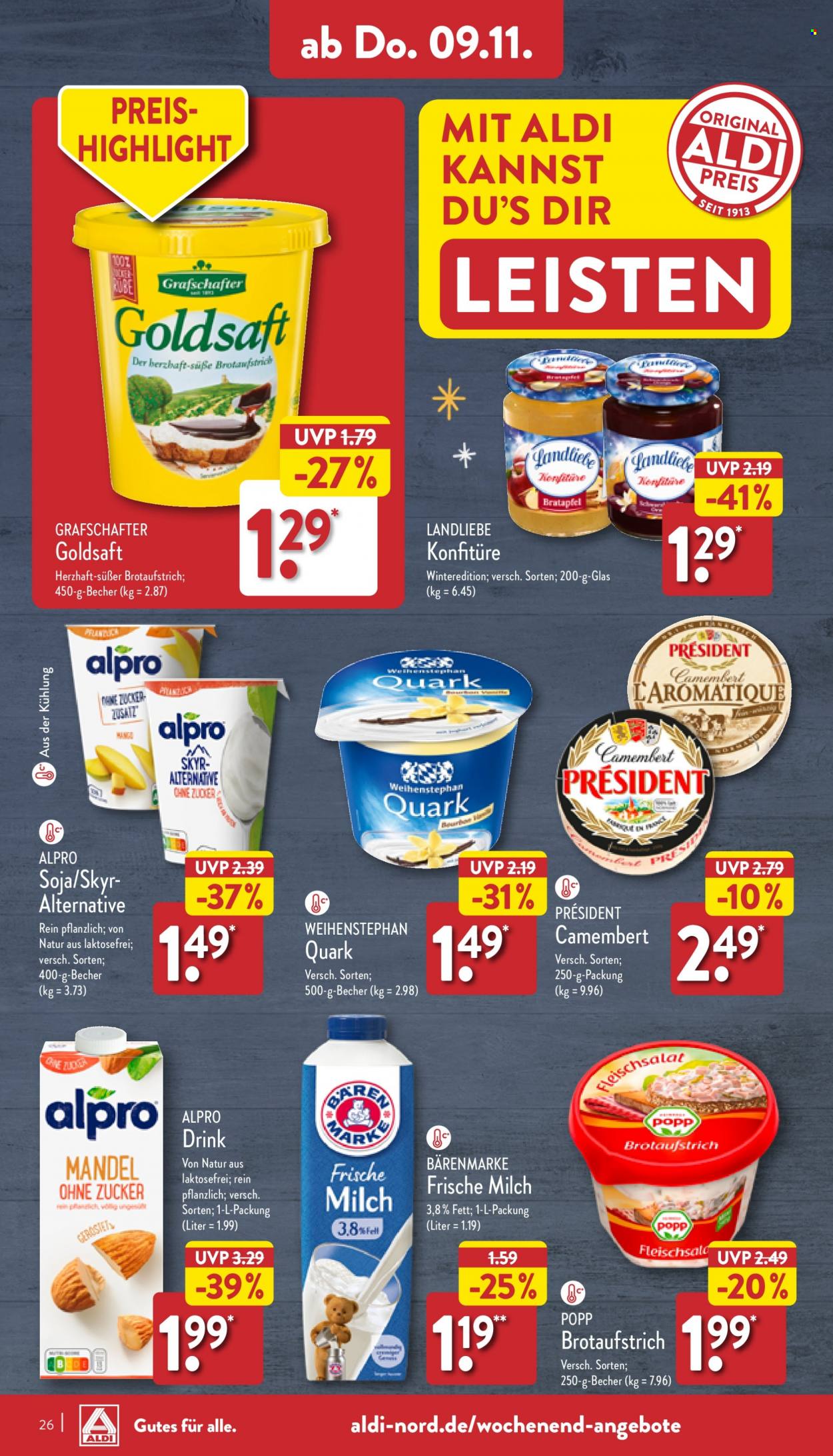 ALDI Nord Prospekte  - 6.11.2023 - 11.11.2023. Seite 26