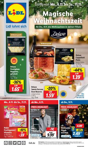 Prospekte Lidl - 6.11.2023 - 11.11.2023.