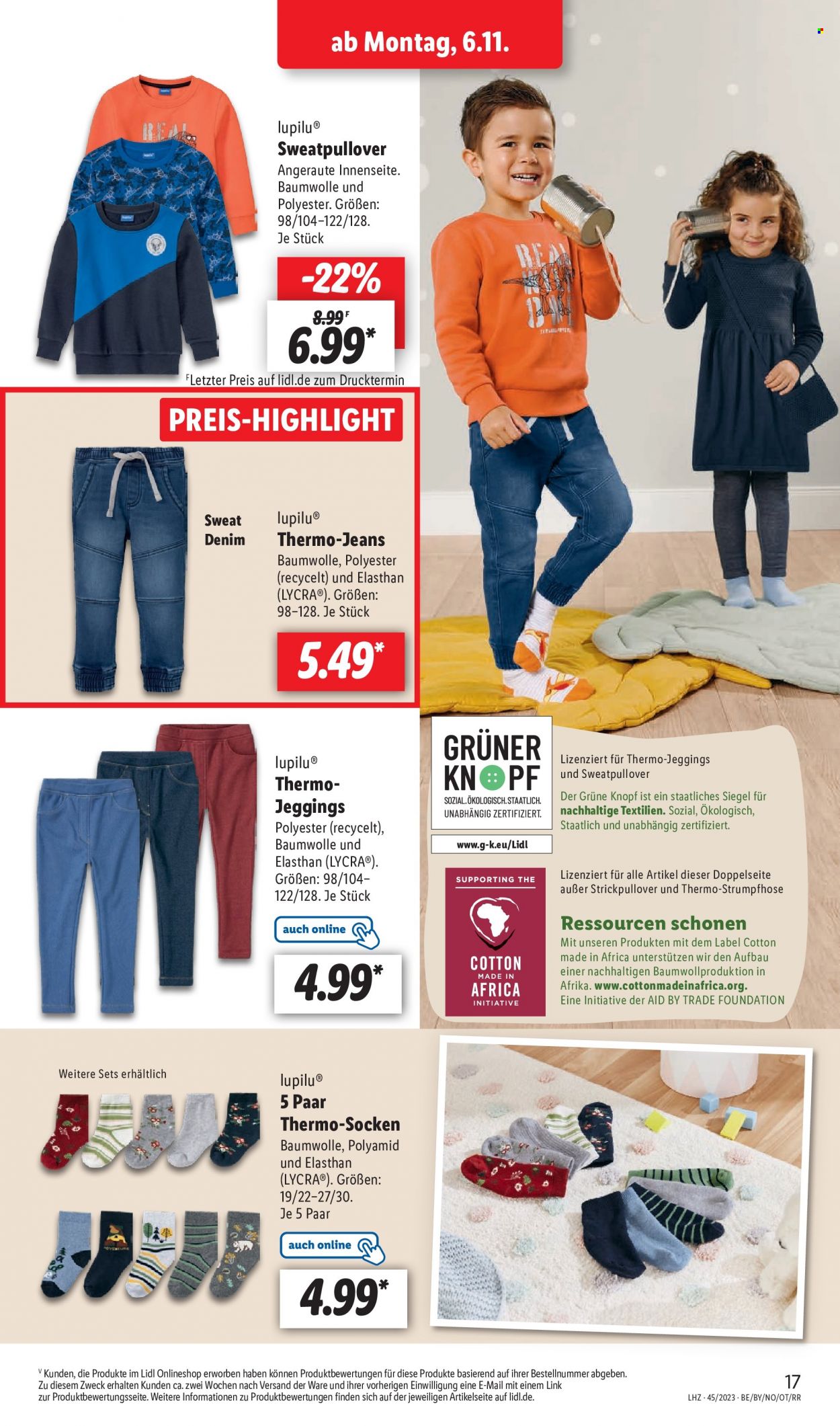Lidl Prospekte  - 6.11.2023 - 11.11.2023. Seite 23