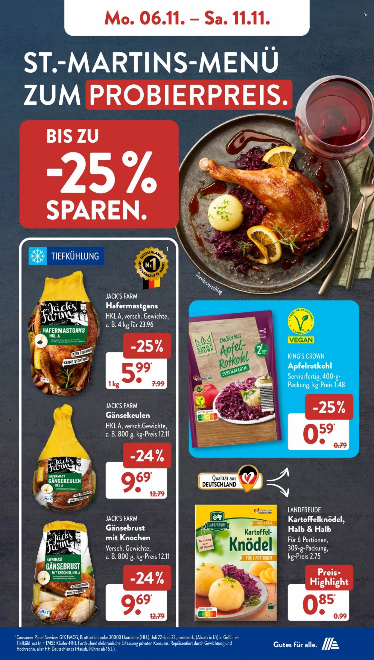 ALDI SÜD Prospekte  - 6.11.2023 - 11.11.2023. Seite 7