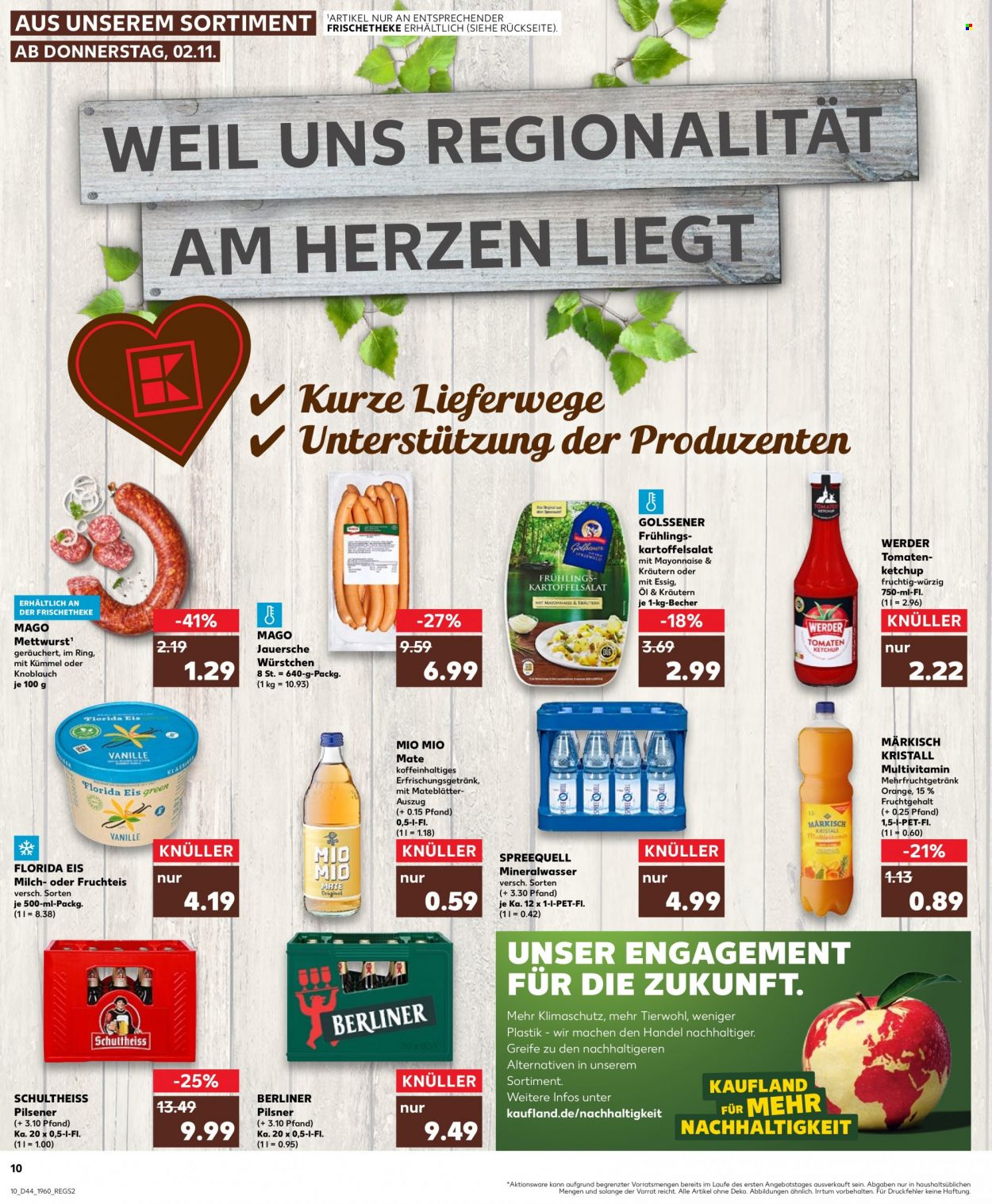 Kaufland Prospekte  - 2.11.2023 - 8.11.2023. Seite 10