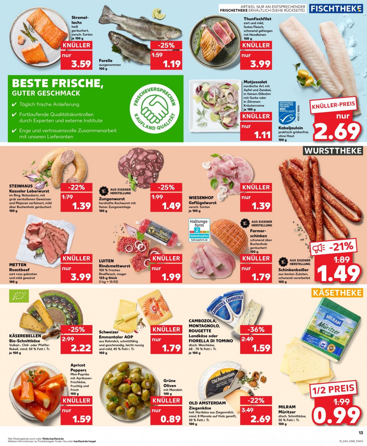 Kaufland Prospekte  - 2.11.2023 - 8.11.2023. Seite 13