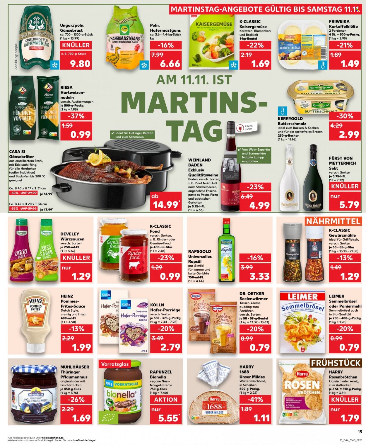 Kaufland Prospekte  - 2.11.2023 - 8.11.2023. Seite 15