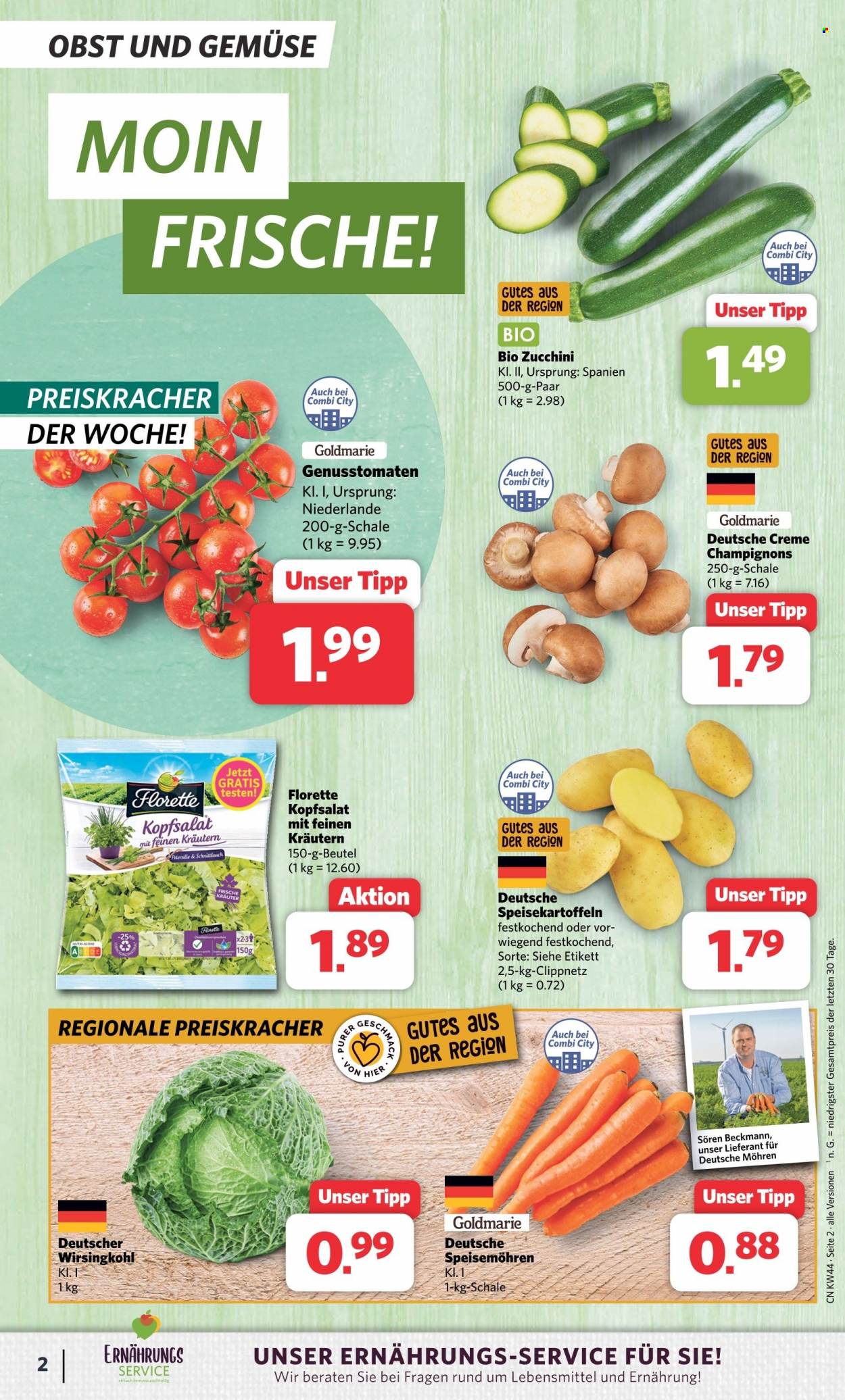 Combi Prospekte  - 30.10.2023 - 4.11.2023. Seite 2
