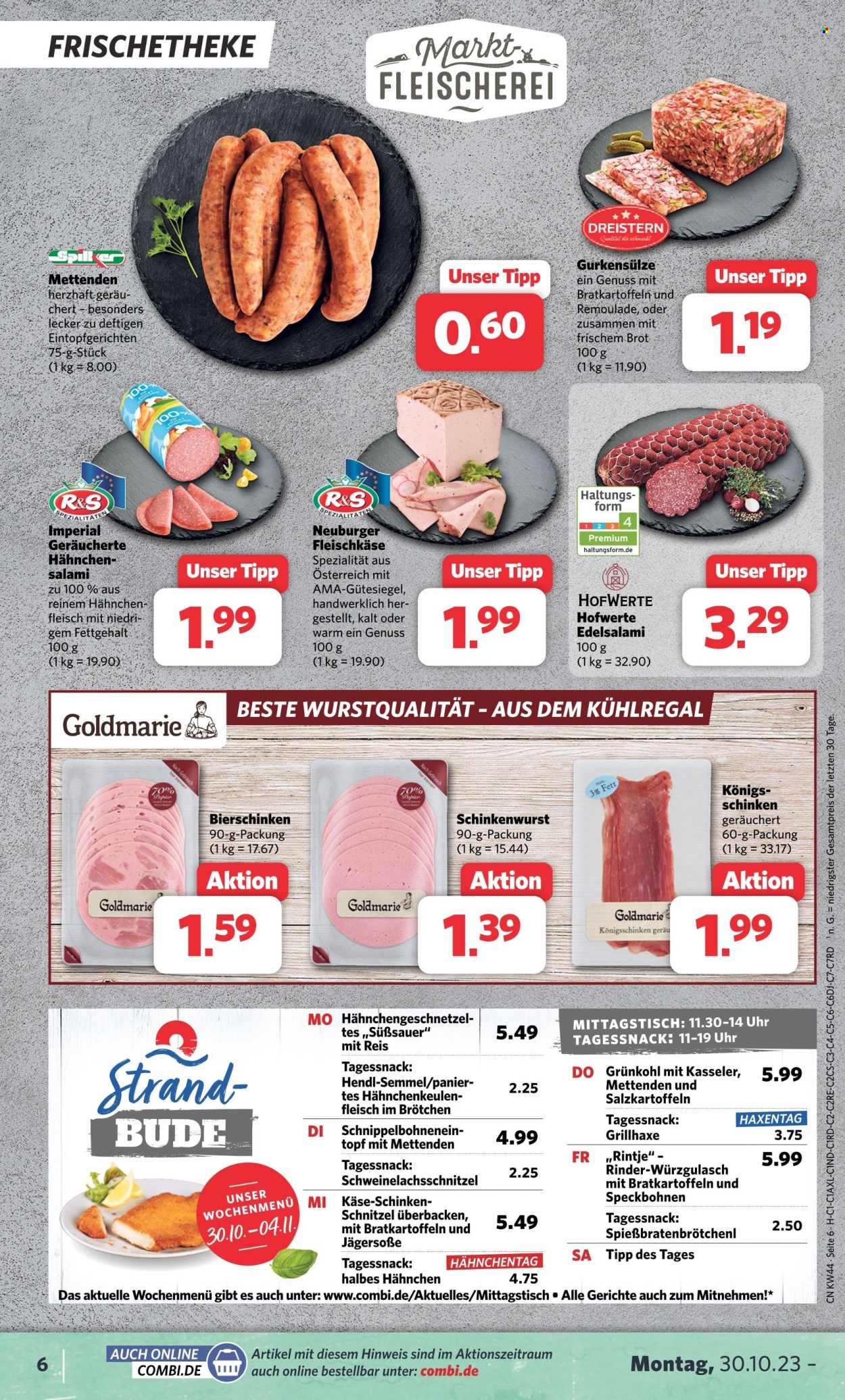 Combi Prospekte  - 30.10.2023 - 4.11.2023. Seite 6