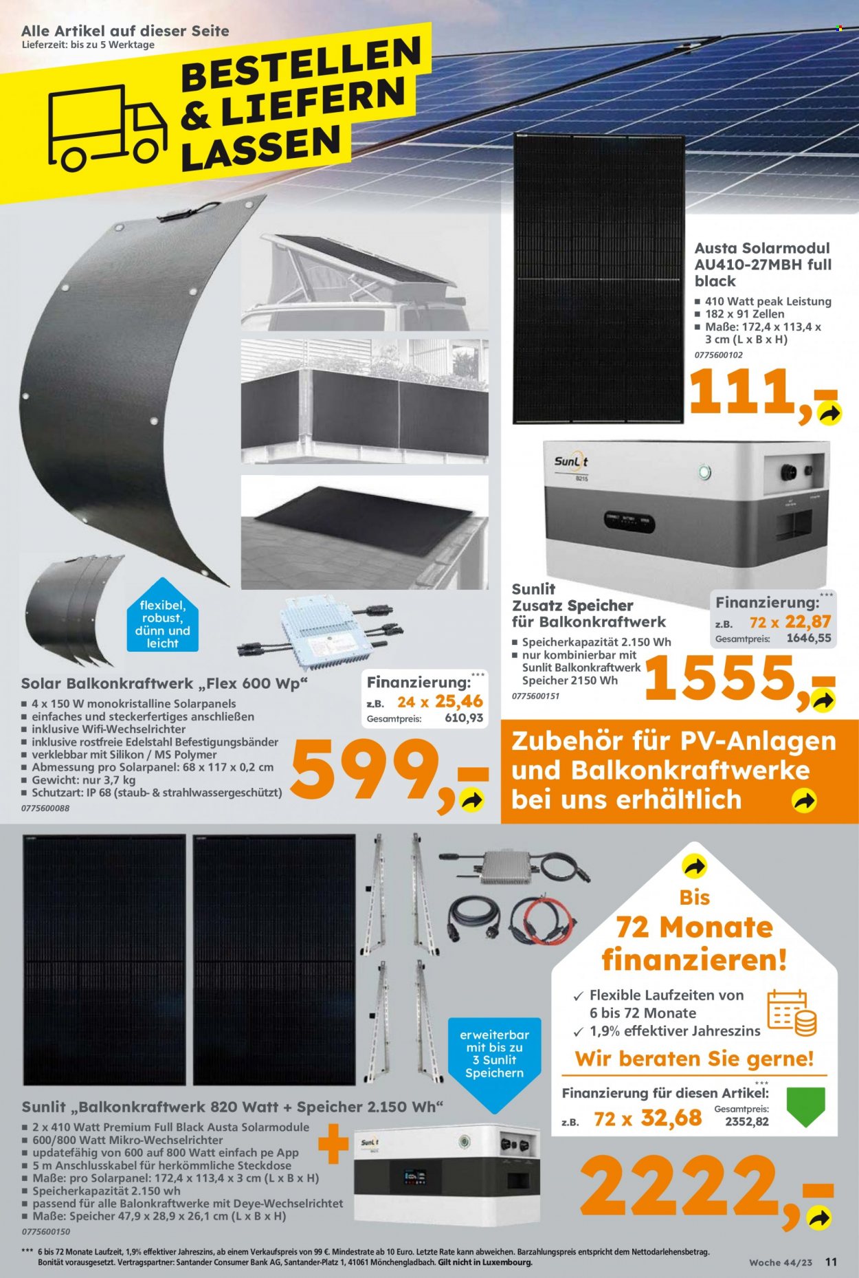Globus Baumarkt Prospekte  - 30.10.2023 - 4.11.2023. Seite 11