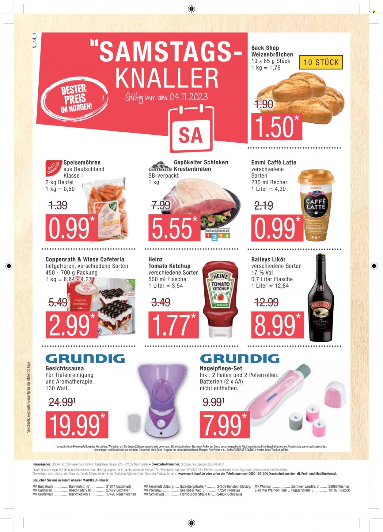Marktkauf Prospekte  - 30.10.2023 - 4.11.2023. Seite 44