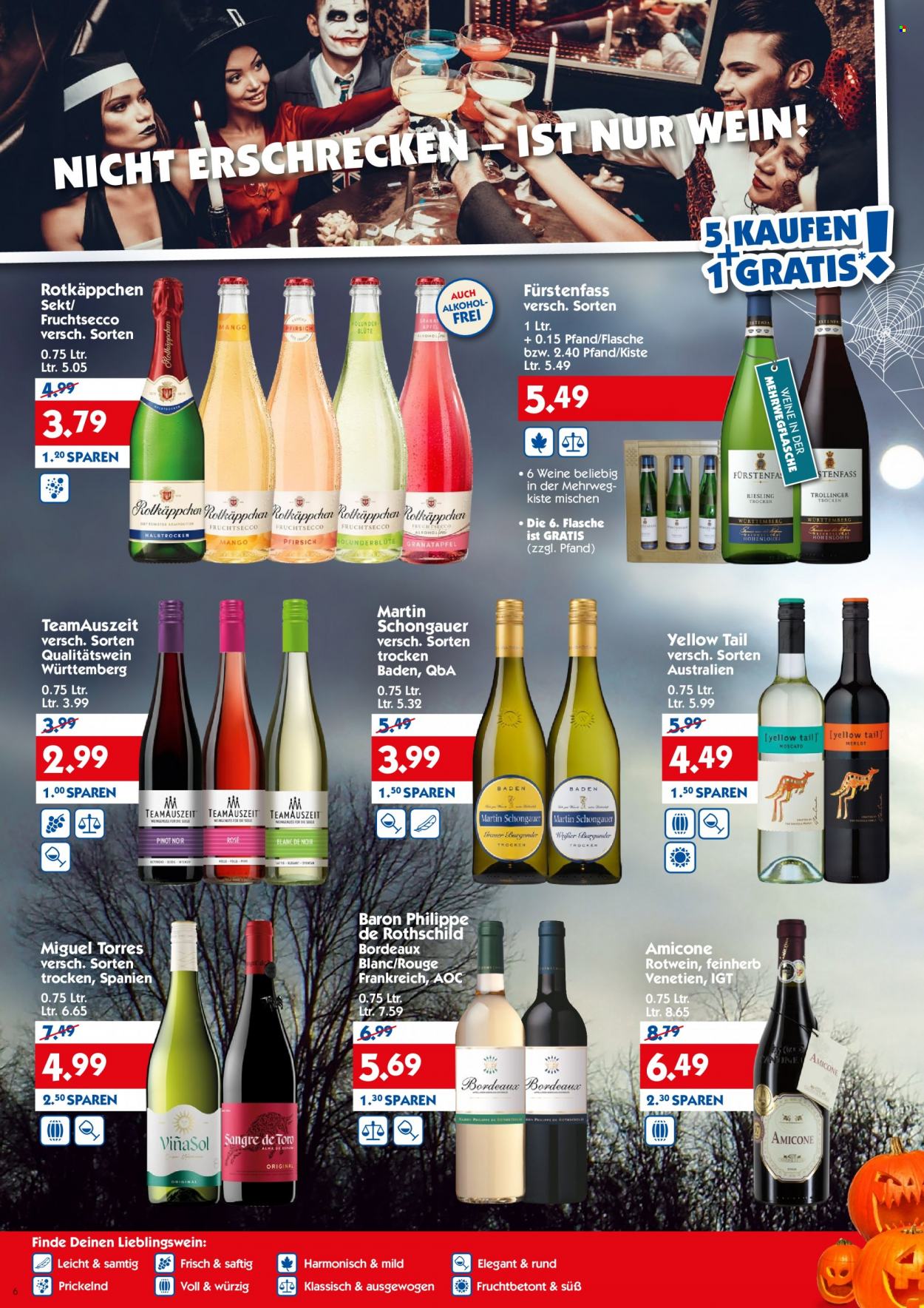 Hol'ab! Getränkemarkt Prospekte  - 30.10.2023 - 4.11.2023. Seite 6
