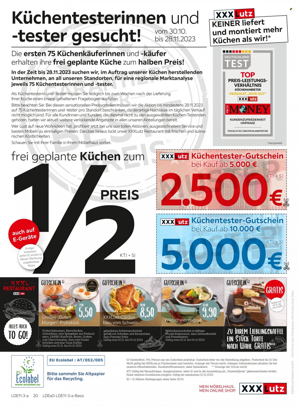 XXXLutz Prospekte  - 29.10.2023 - 12.11.2023. Seite 32